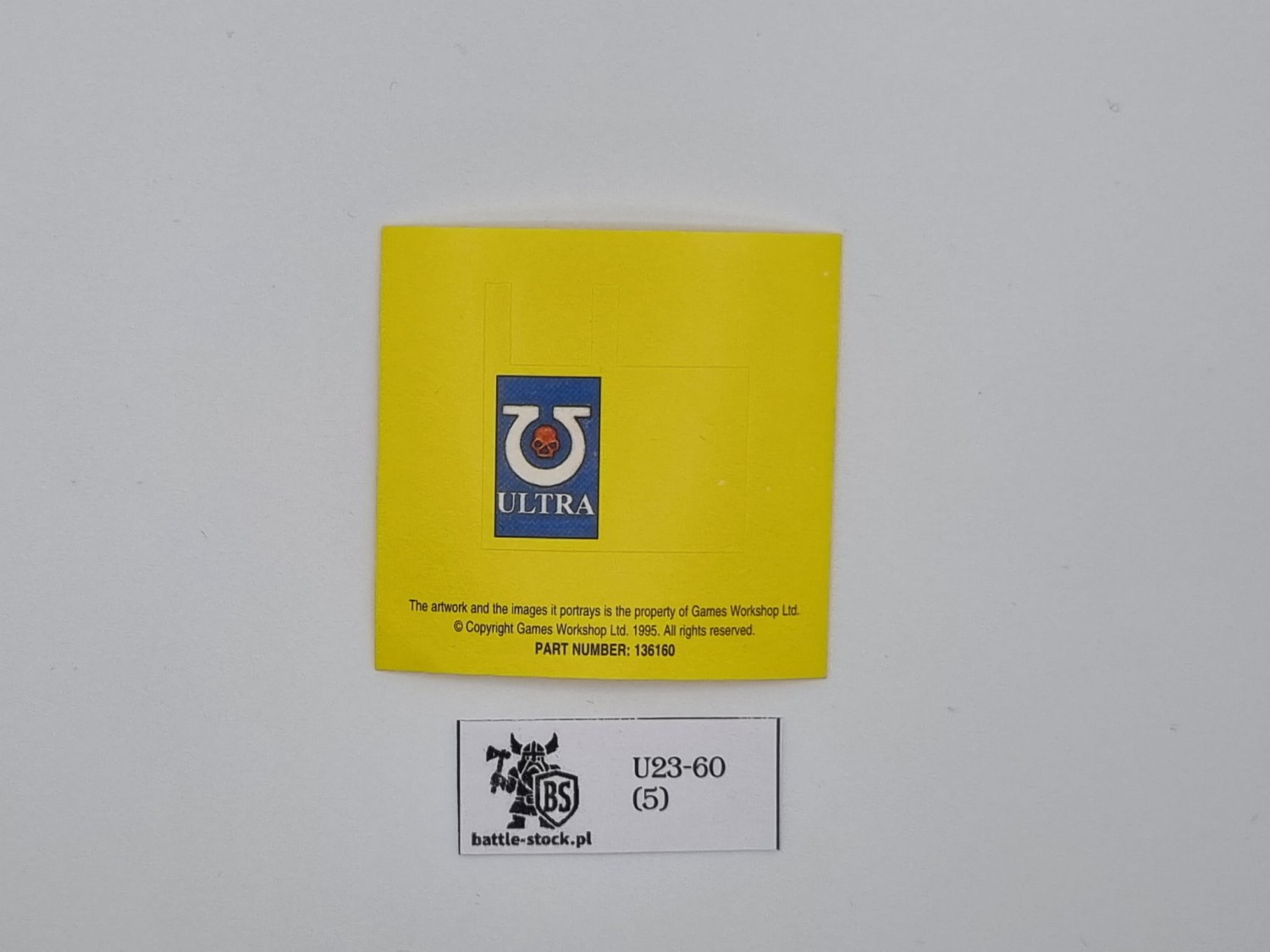 warhammer banner / flaga ultramarines