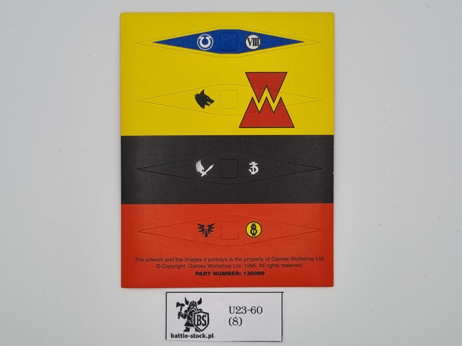 warhammer banner / flaga space marines
