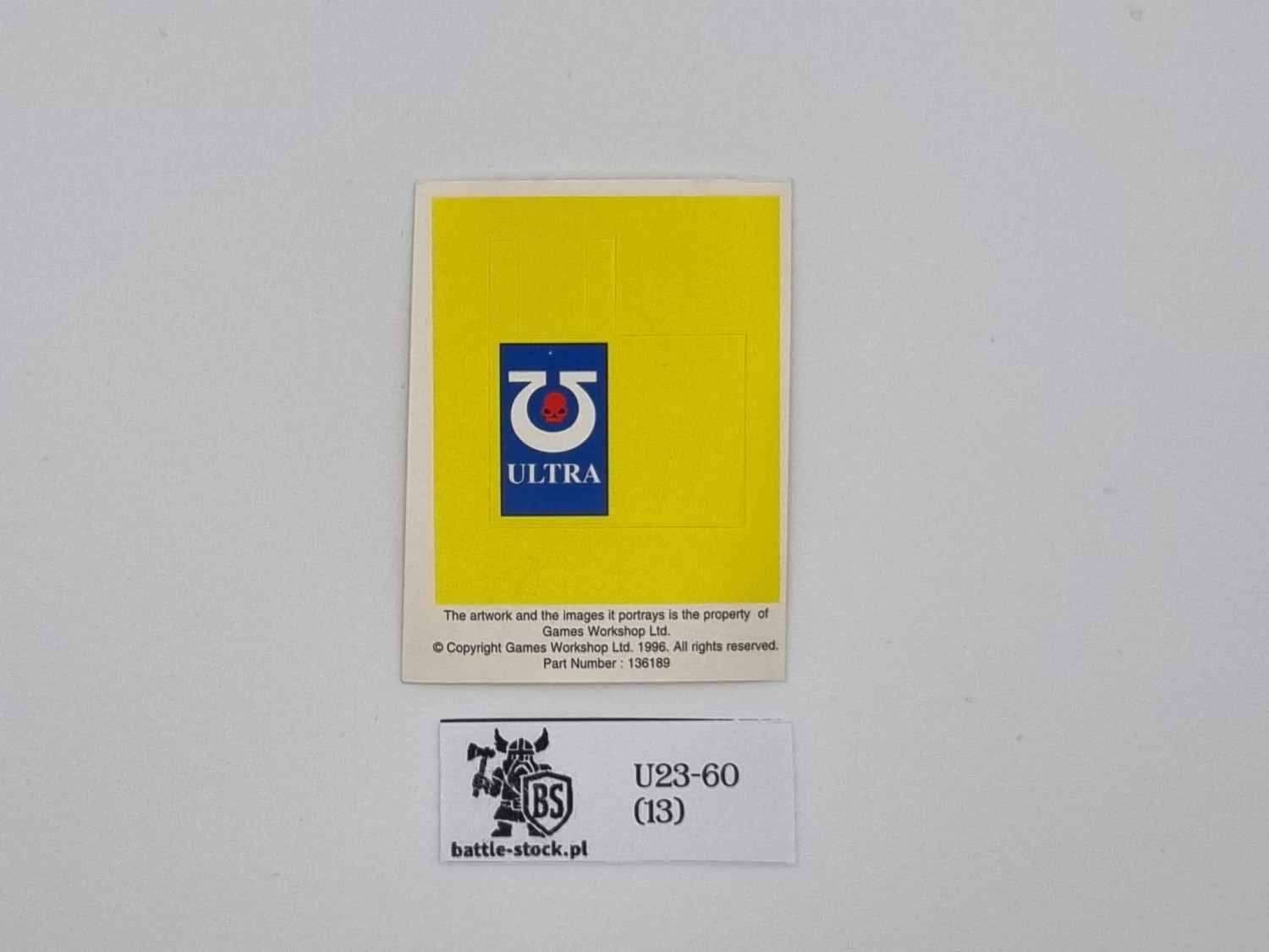 warhammer banner / flaga ultramarines
