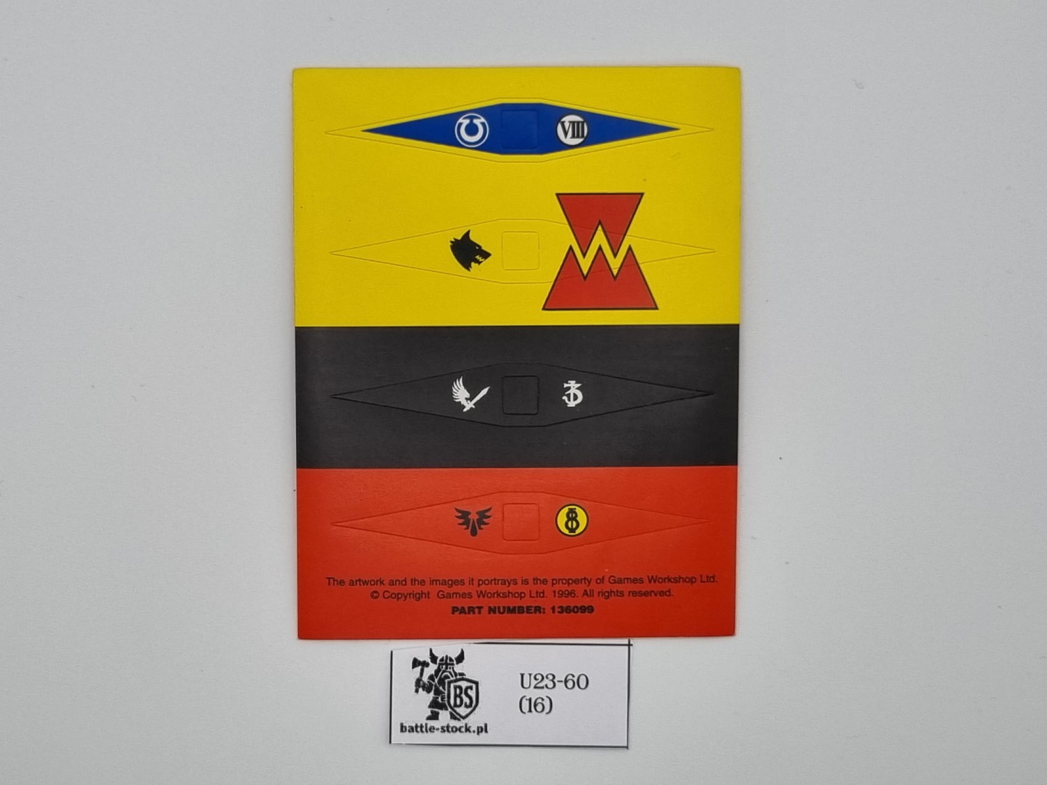 warhammer banner / flaga space marines