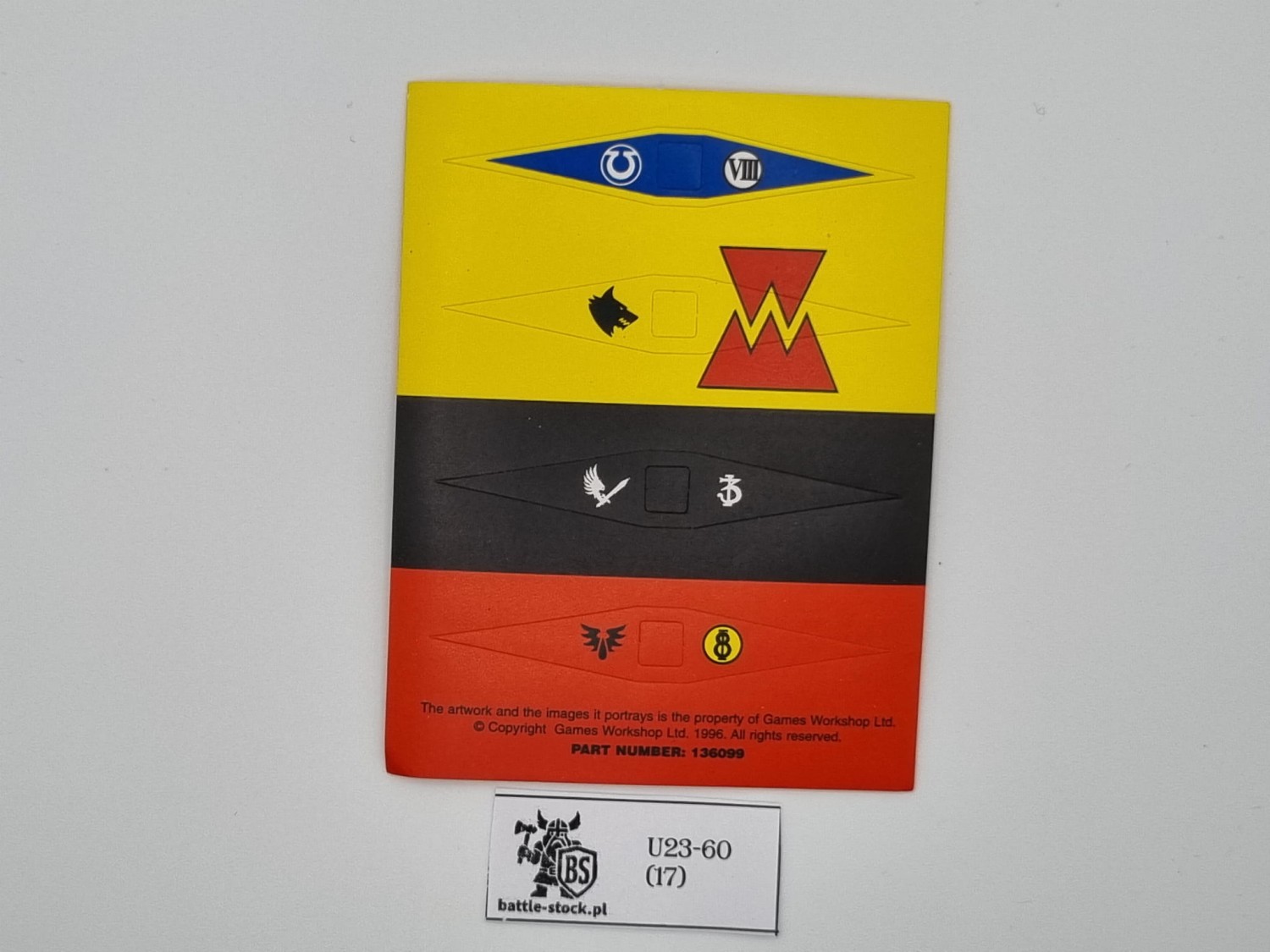 warhammer banner / flaga space marines