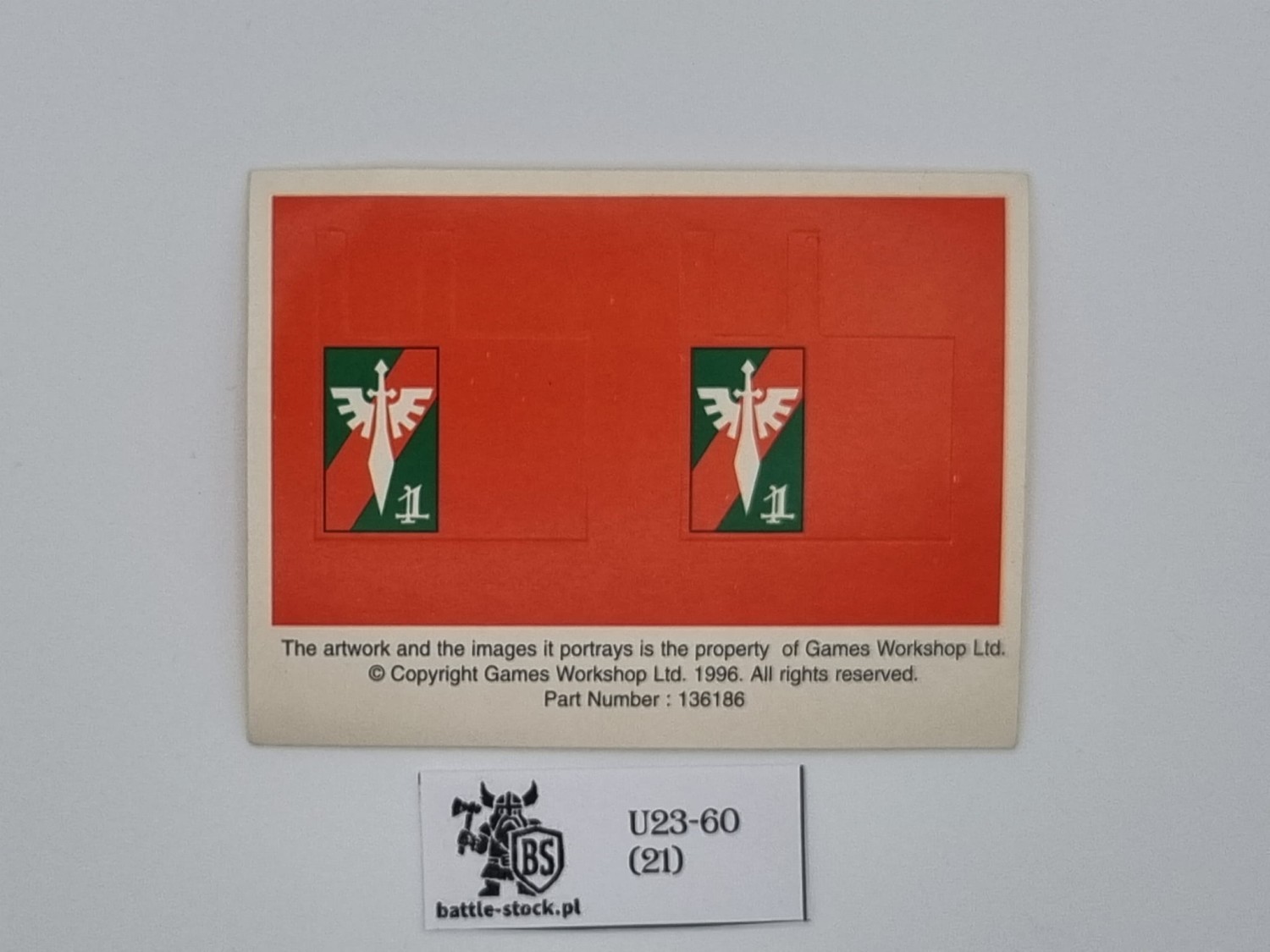 warhammer banner / flaga space marines