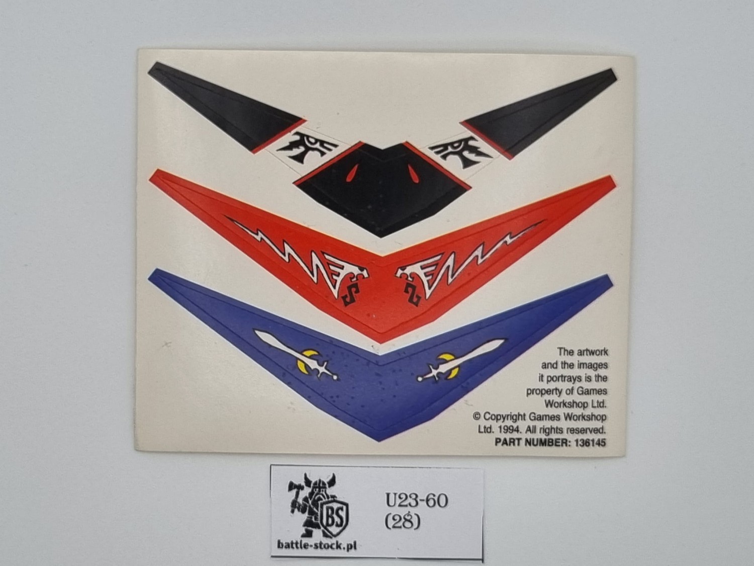 warhammer banner / flaga eldar