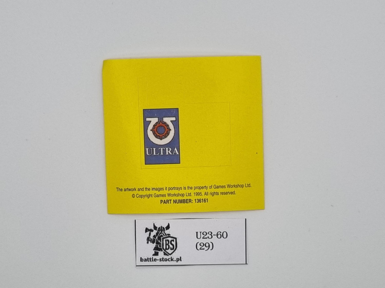 warhammer banner / flaga ultramarines