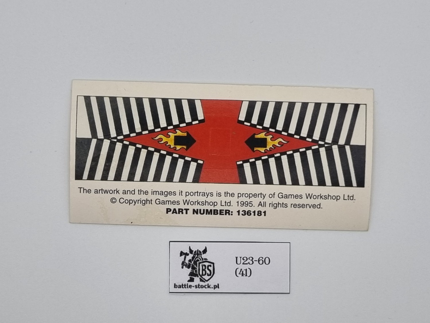 warhammer banner / flaga gorkamorka