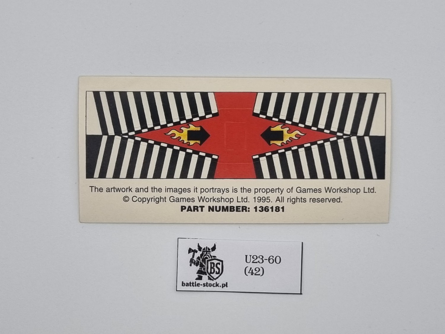 warhammer banner / flaga gorkamorka