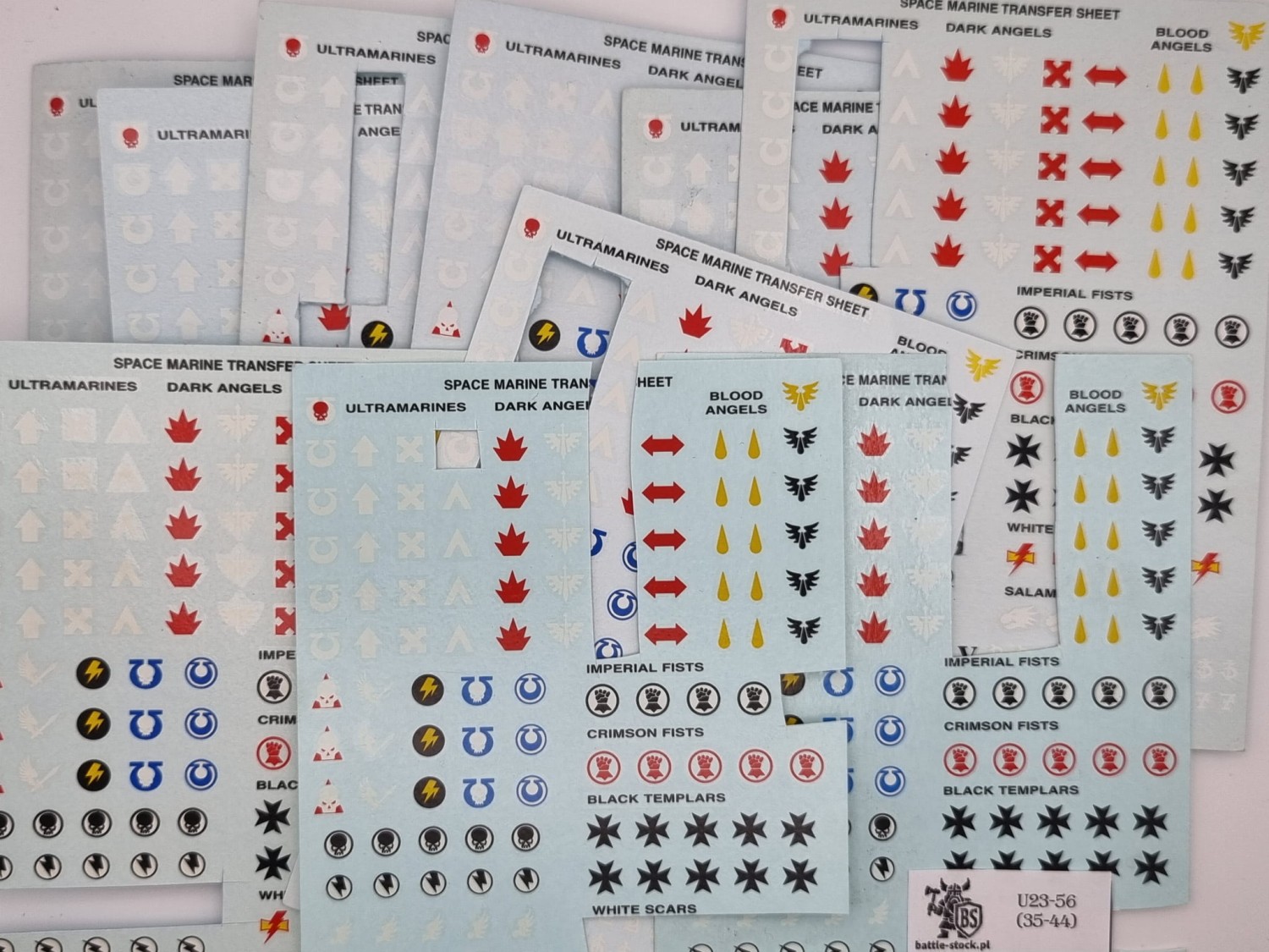 Space marine transfer 10x (częśćiowo wycięte)