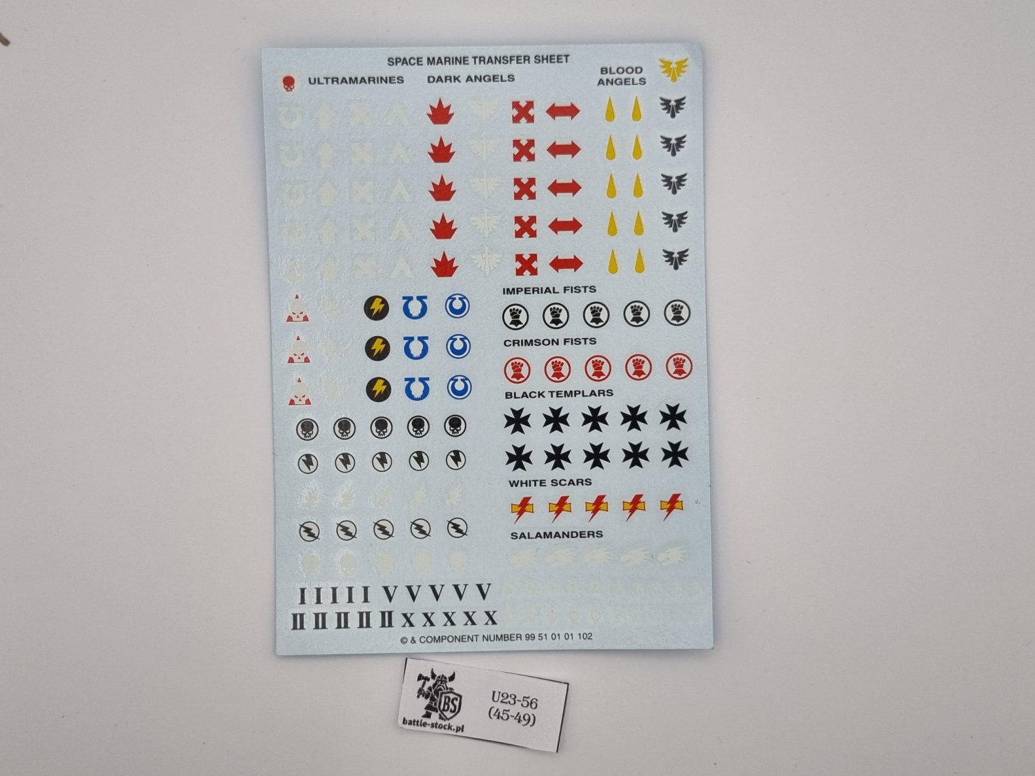 Space marine transfer 5x