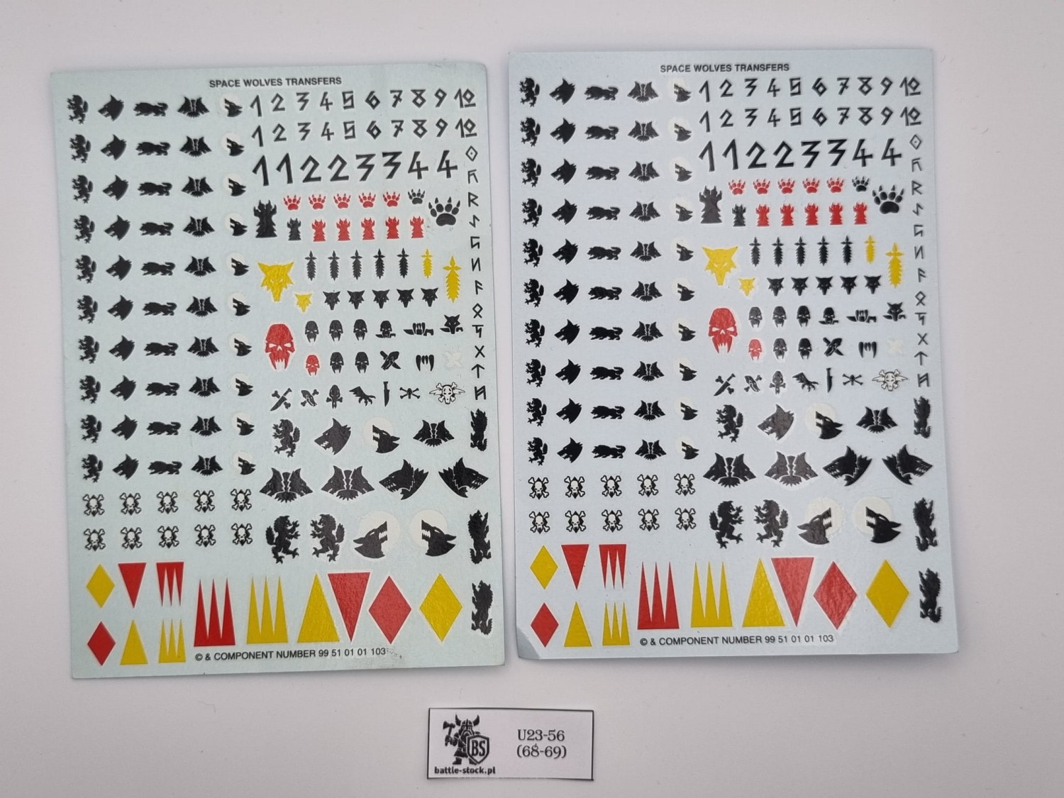 Space wolves transfers 2x