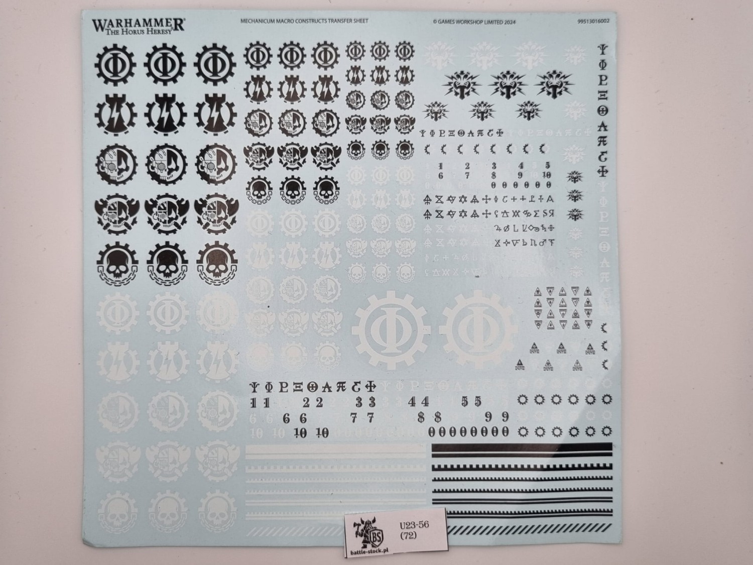 HH Mechanicum macro constructs transer