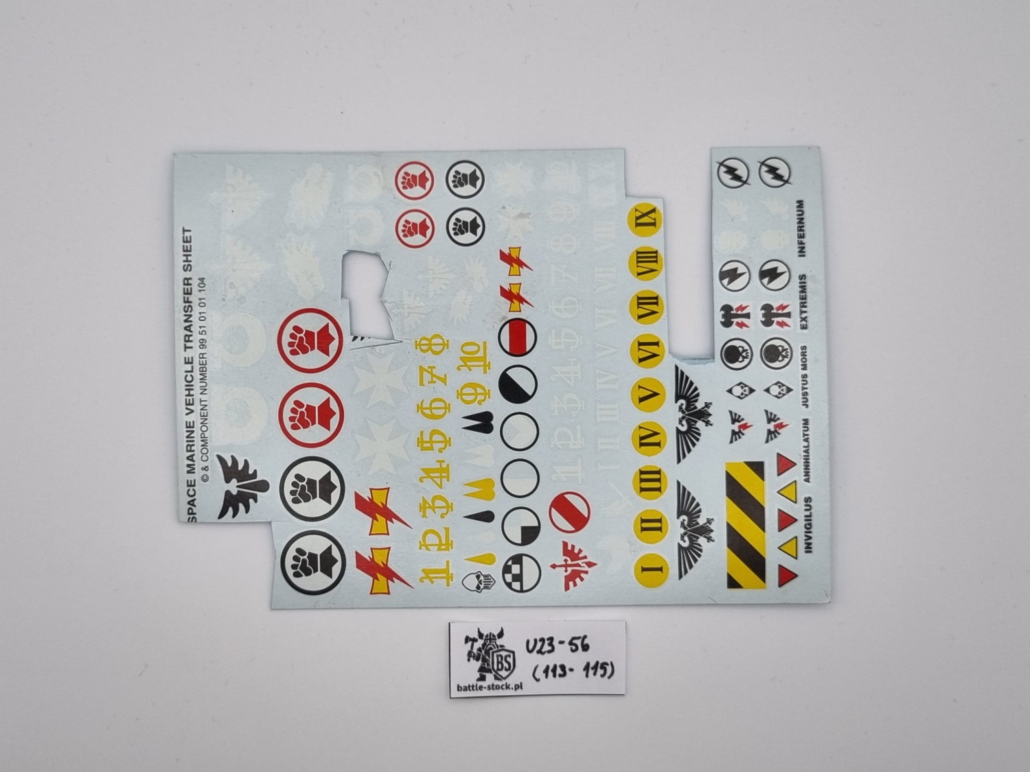 Space marine vehicle transfer 3x (częściowo wycięte)