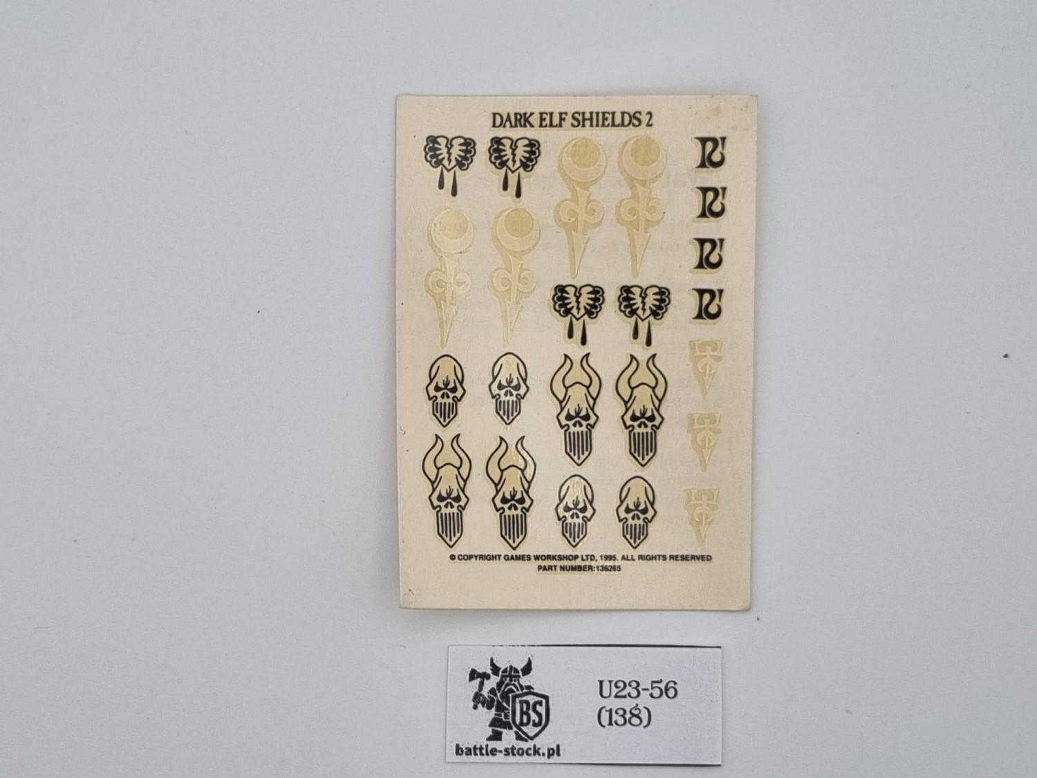 Dark elf shields transfer