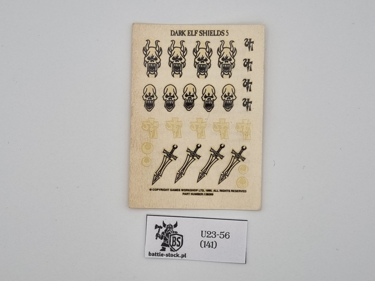 Dark elf shields transfer