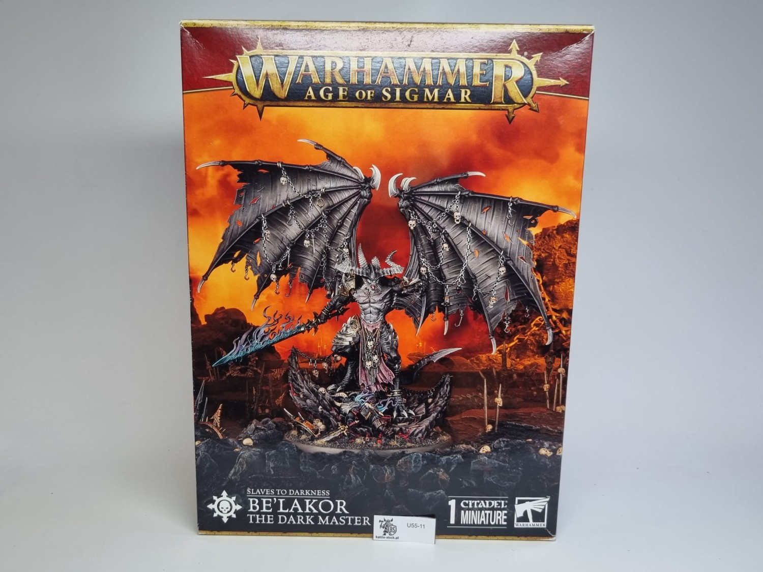 40k Be'lakor (wypraski w czarnym podkładzie)