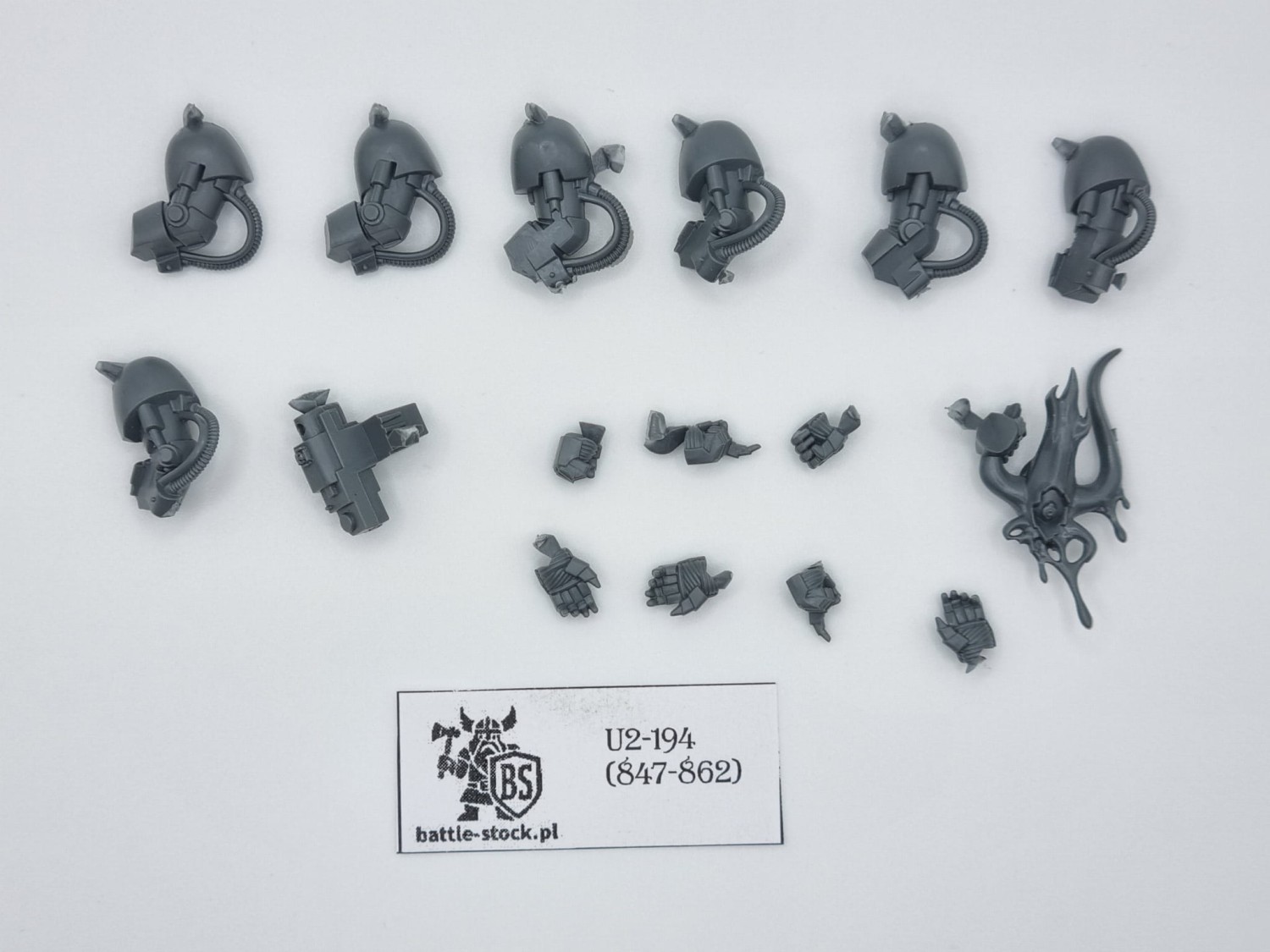 Bitsy Grey knights rączki + boltery + dłonie