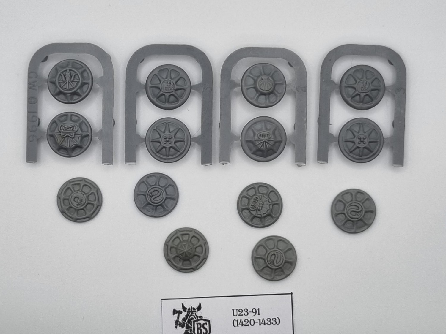 bitsy tarcze / shields lizardmen