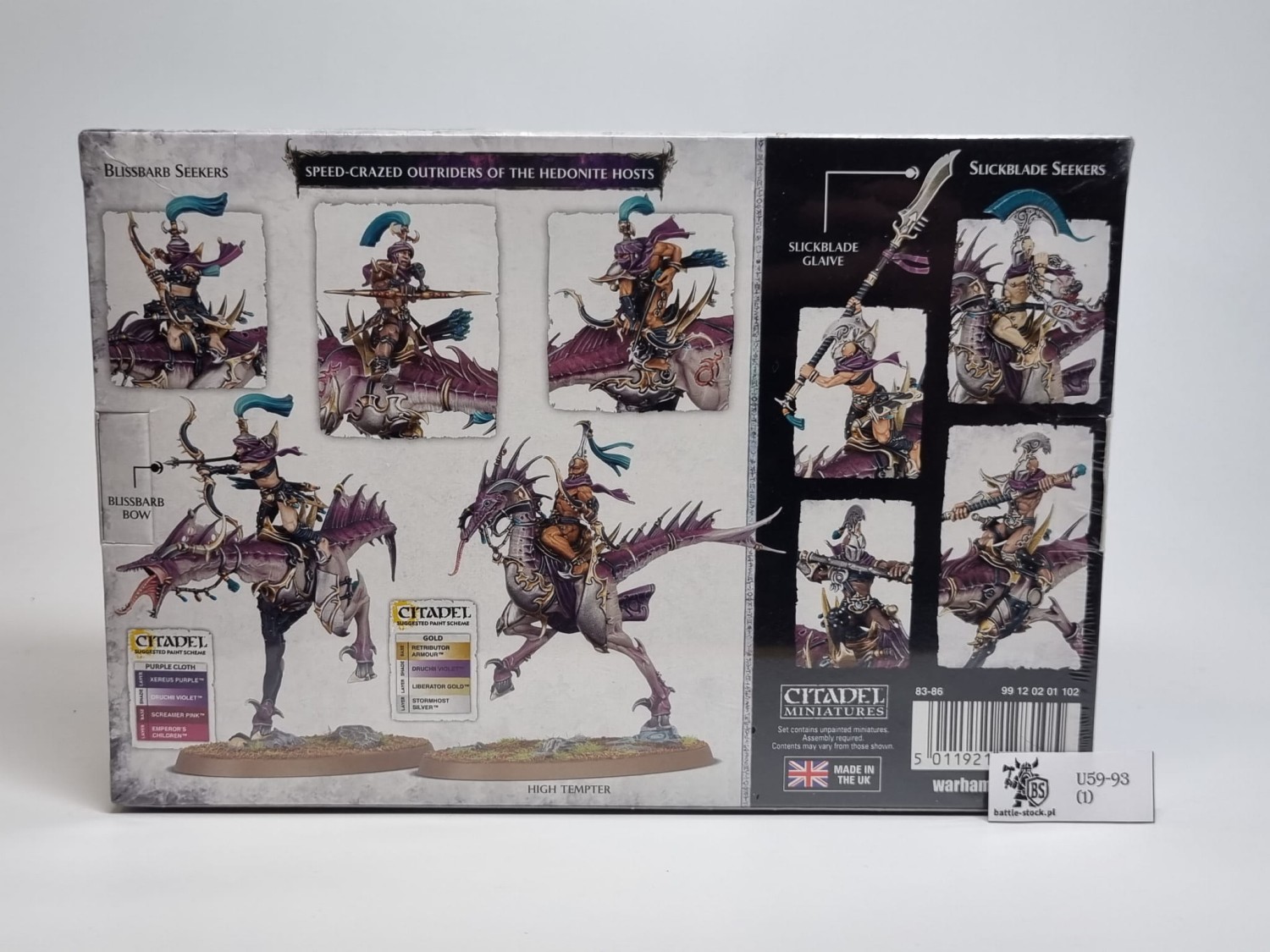 AoS slickblade seekers