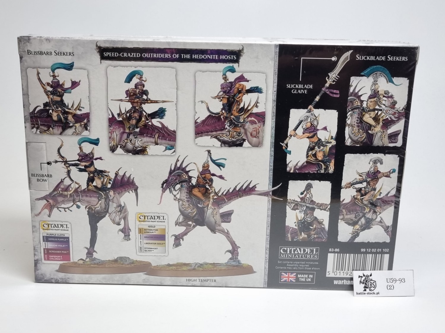 AoS slickblade seekers