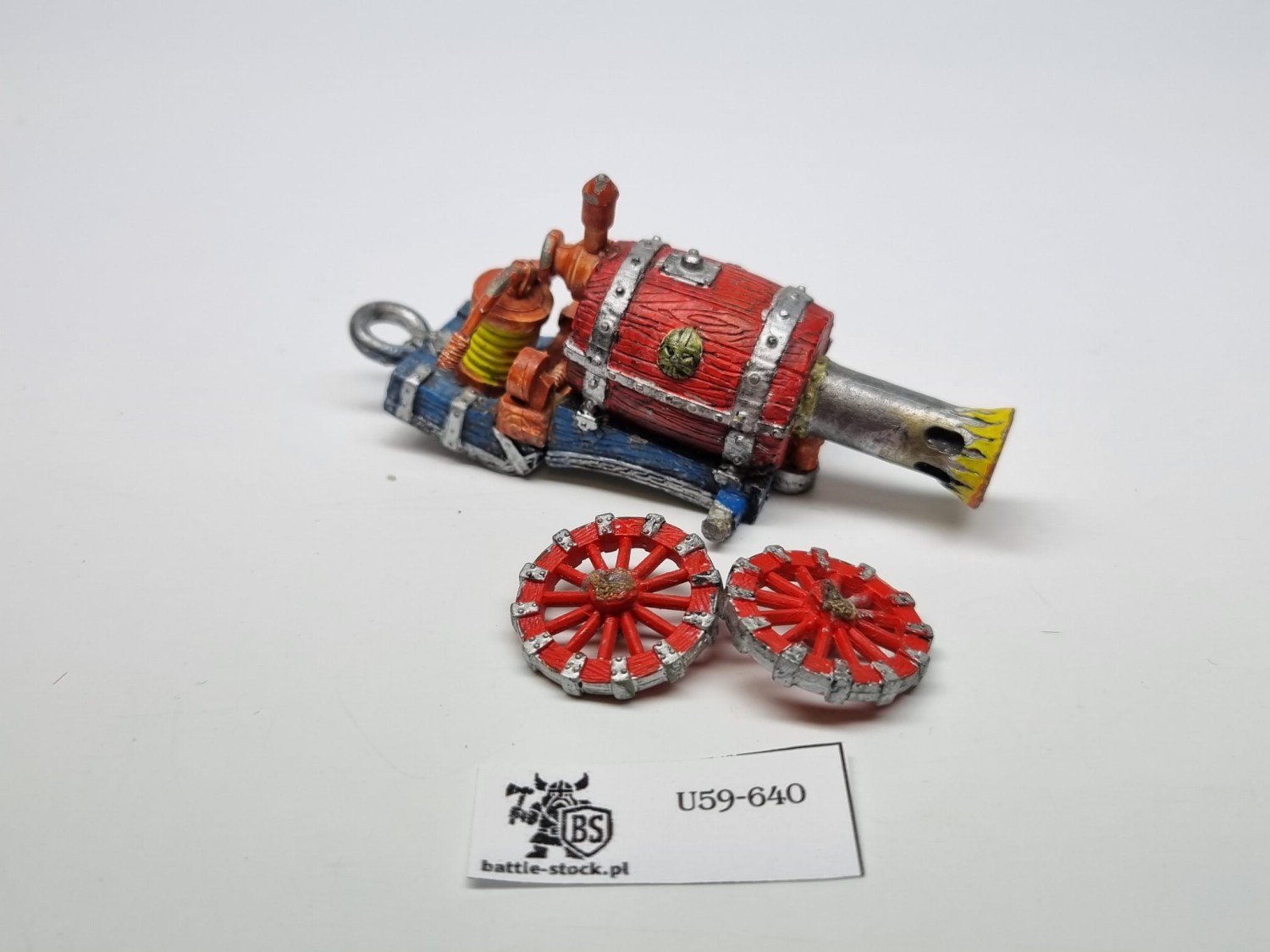 WFB dwarfs flame cannon M bez załogi (lekkie braki)