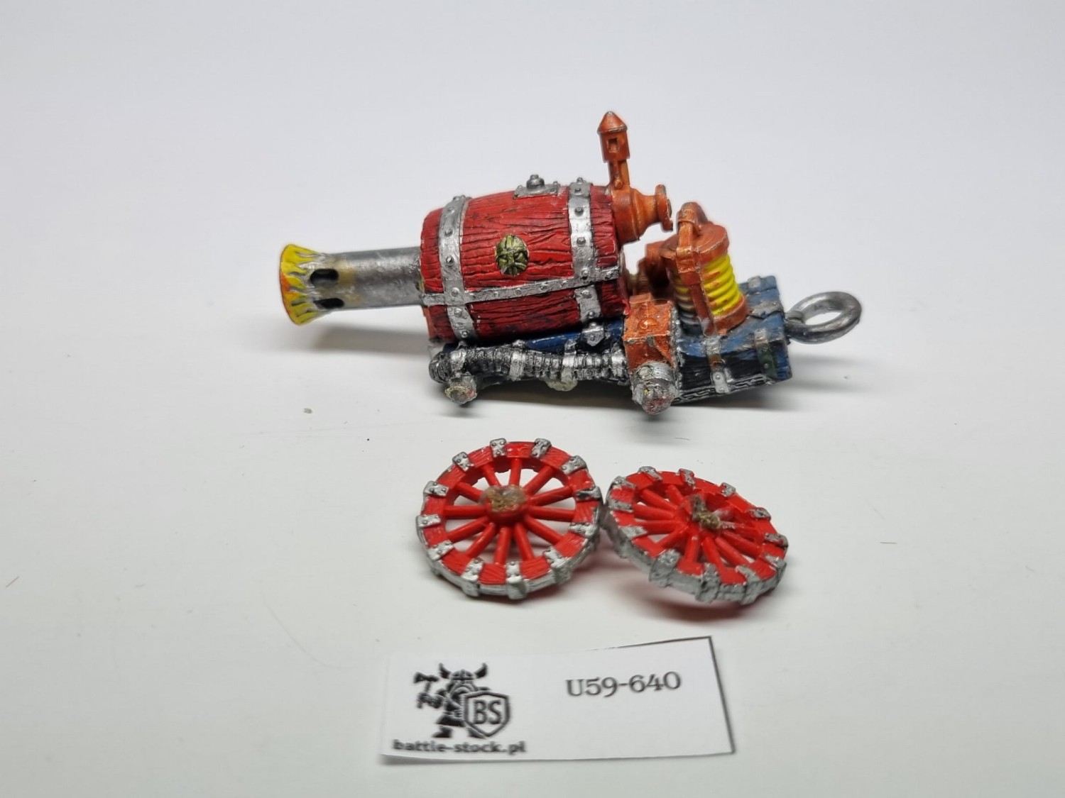 WFB dwarfs flame cannon M bez załogi (lekkie braki)