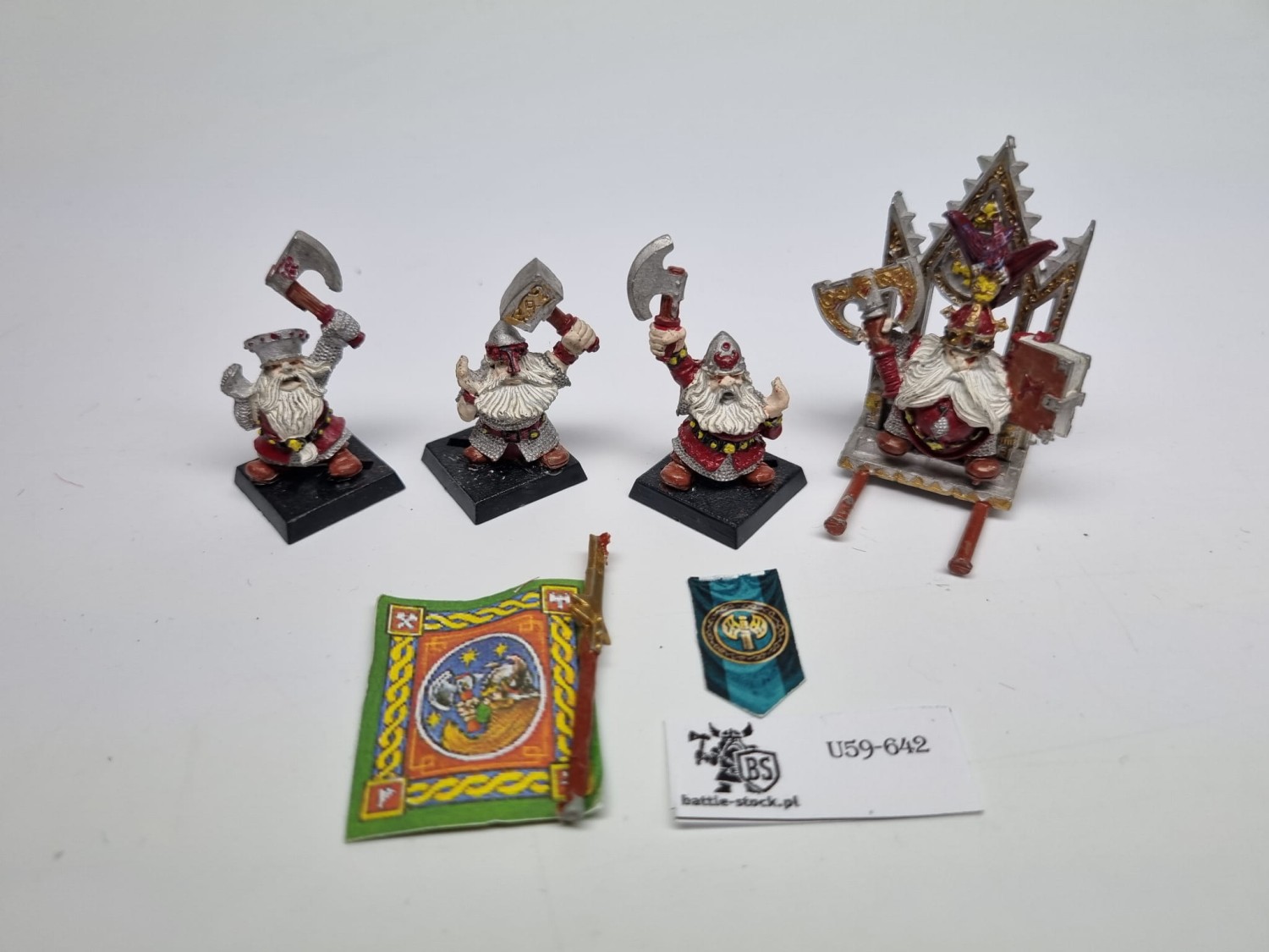 WFB dwarfs wybrakowany throne of power