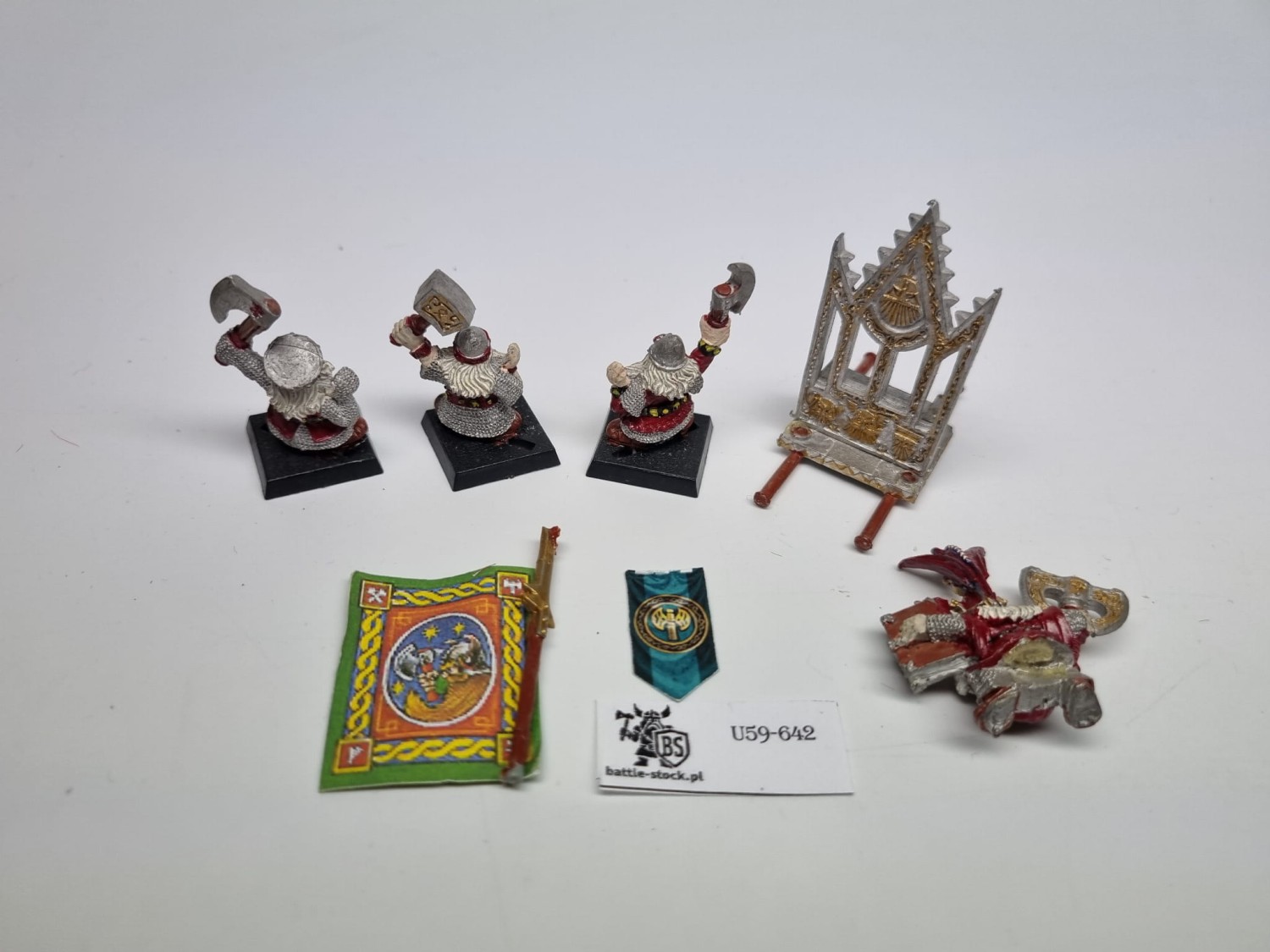 WFB dwarfs wybrakowany throne of power