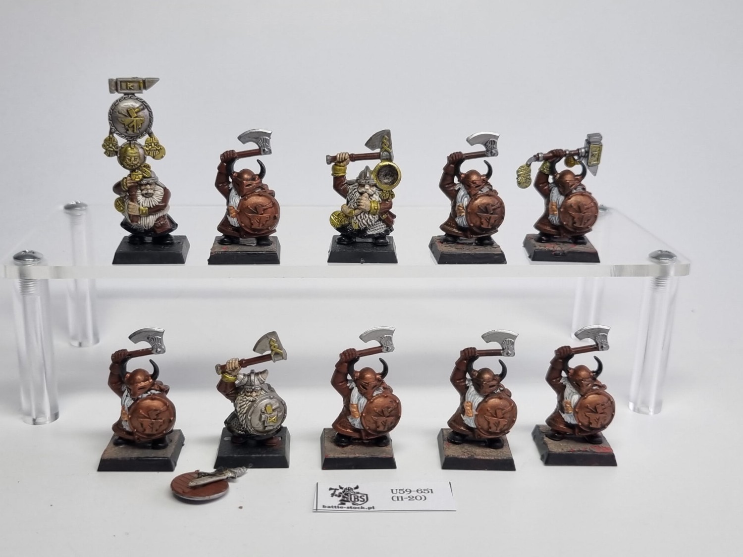 WFB dwarfs skull pass warriors