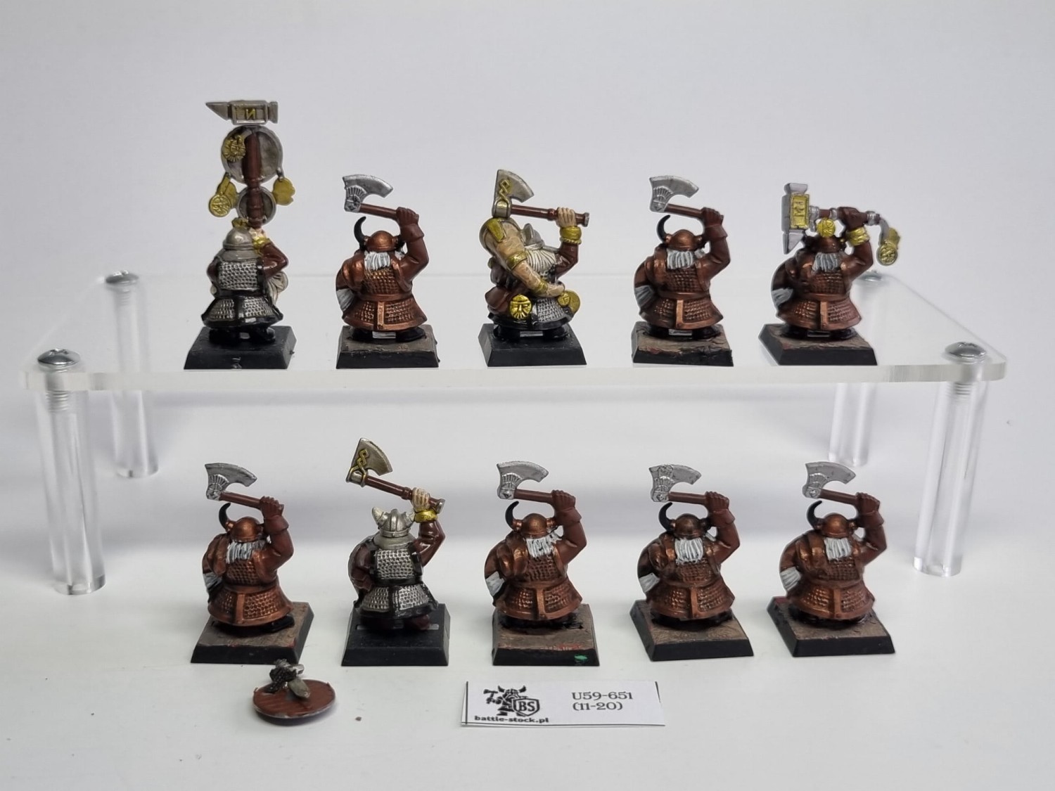 WFB dwarfs skull pass warriors