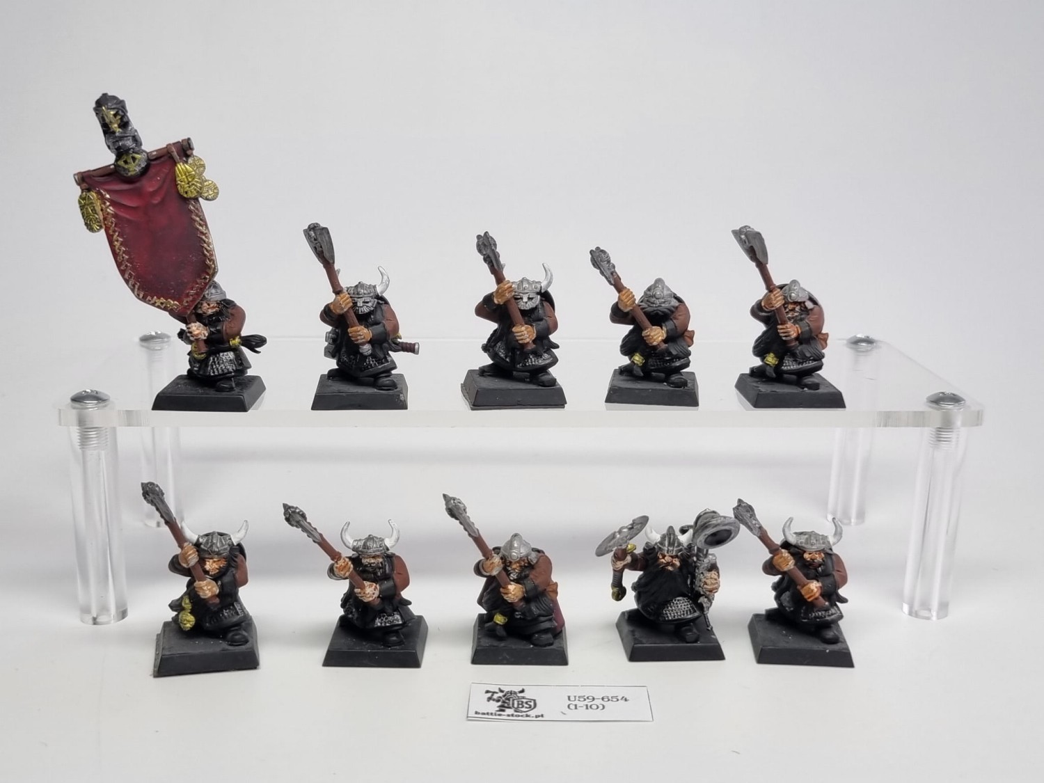 WFB dwarfs warriors multipart
