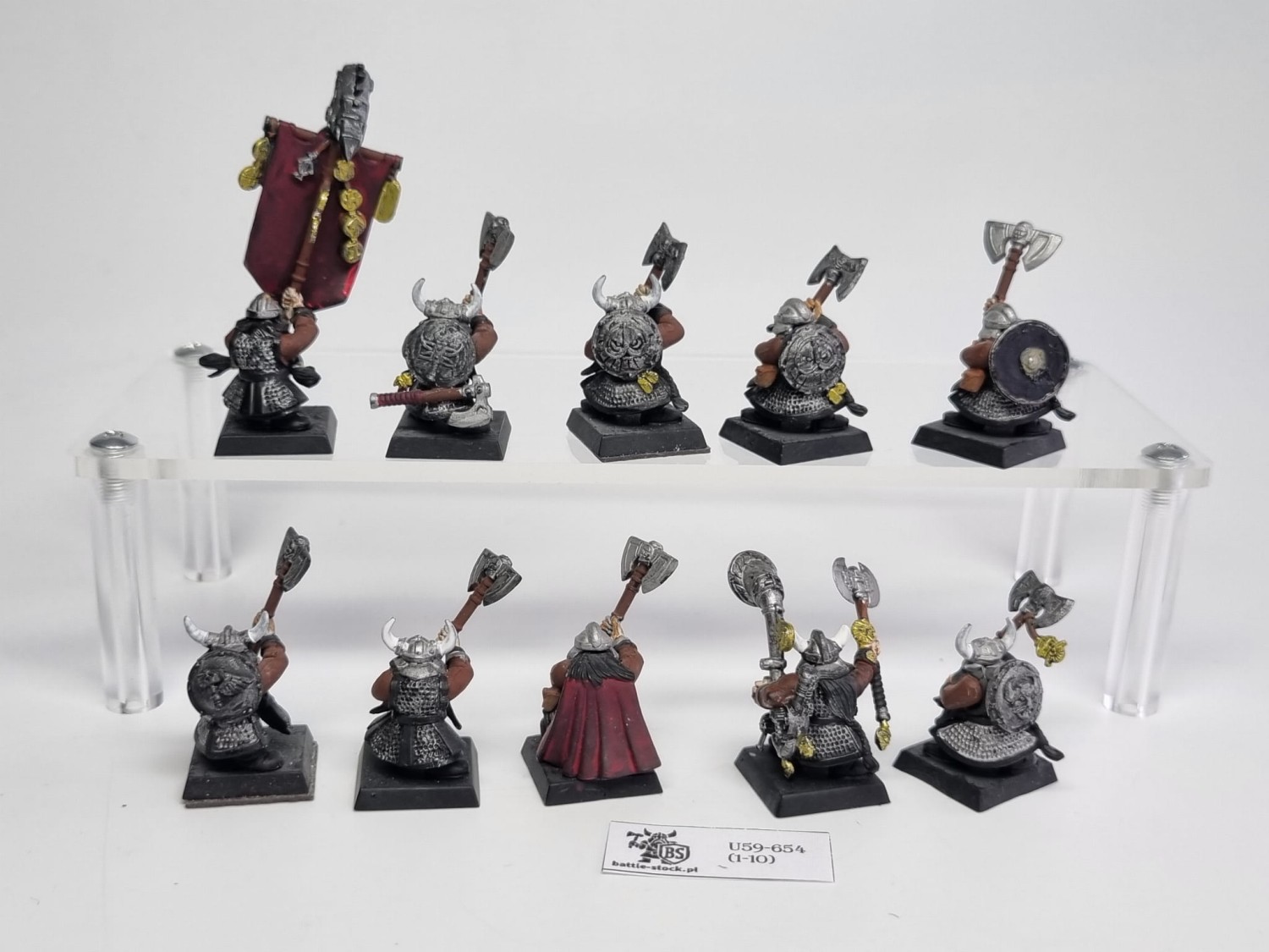 WFB dwarfs warriors multipart
