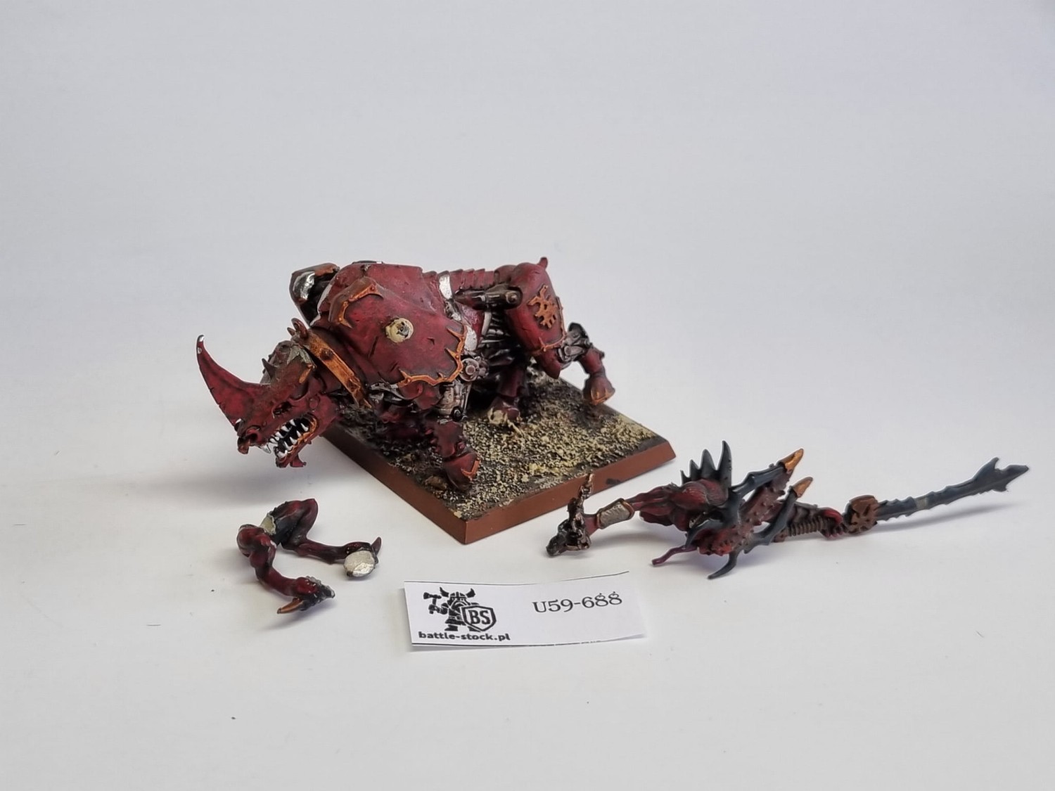 WFB chaos bloodletter on jaggernaut