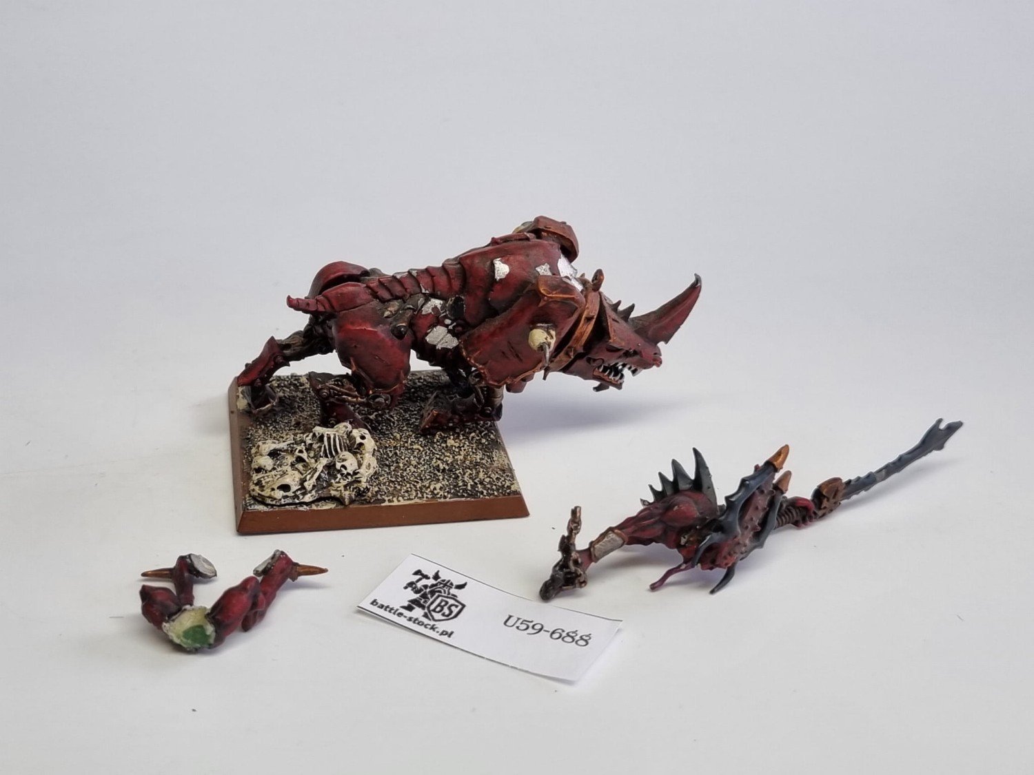 WFB chaos bloodletter on jaggernaut