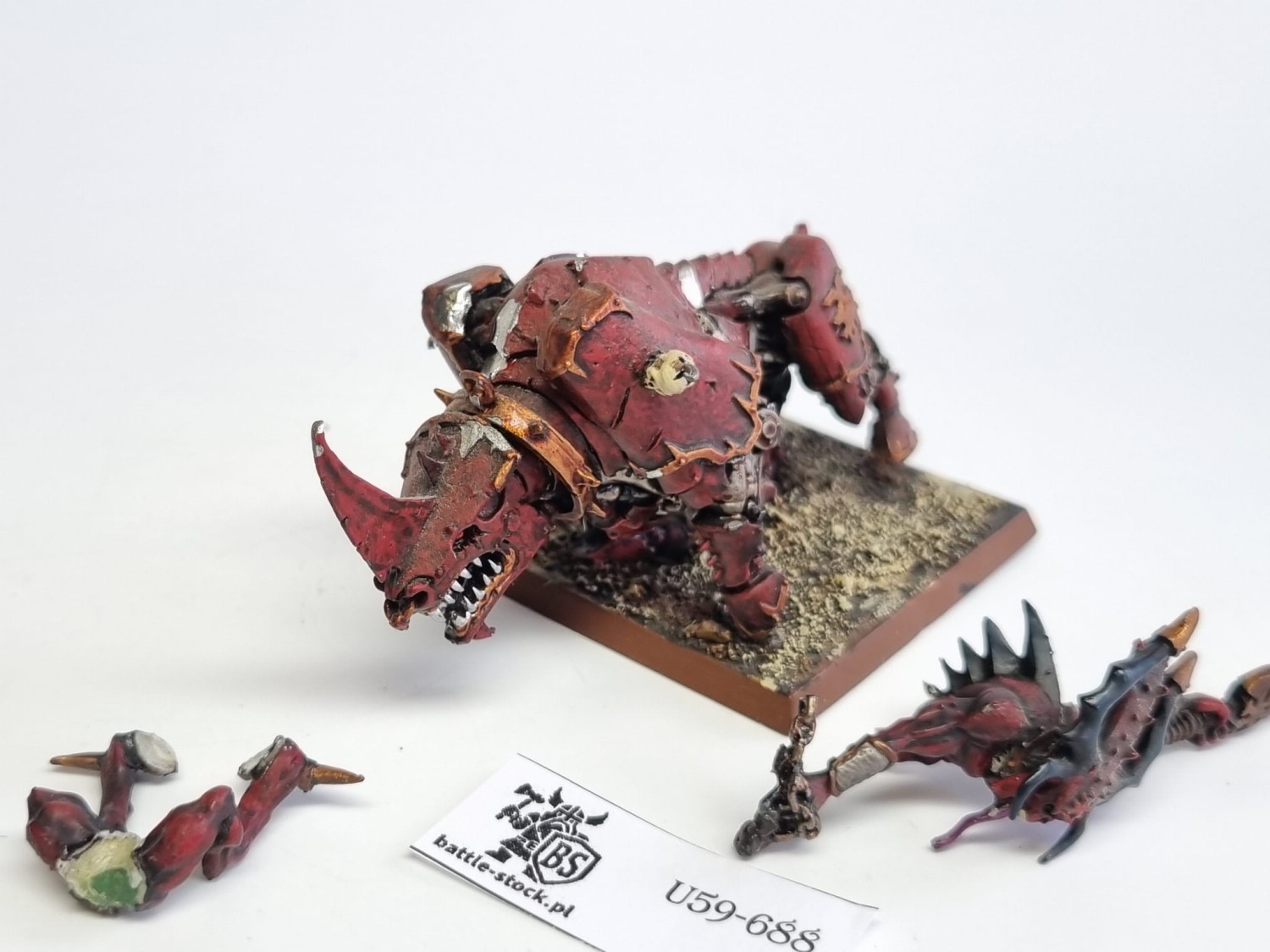 WFB chaos bloodletter on jaggernaut