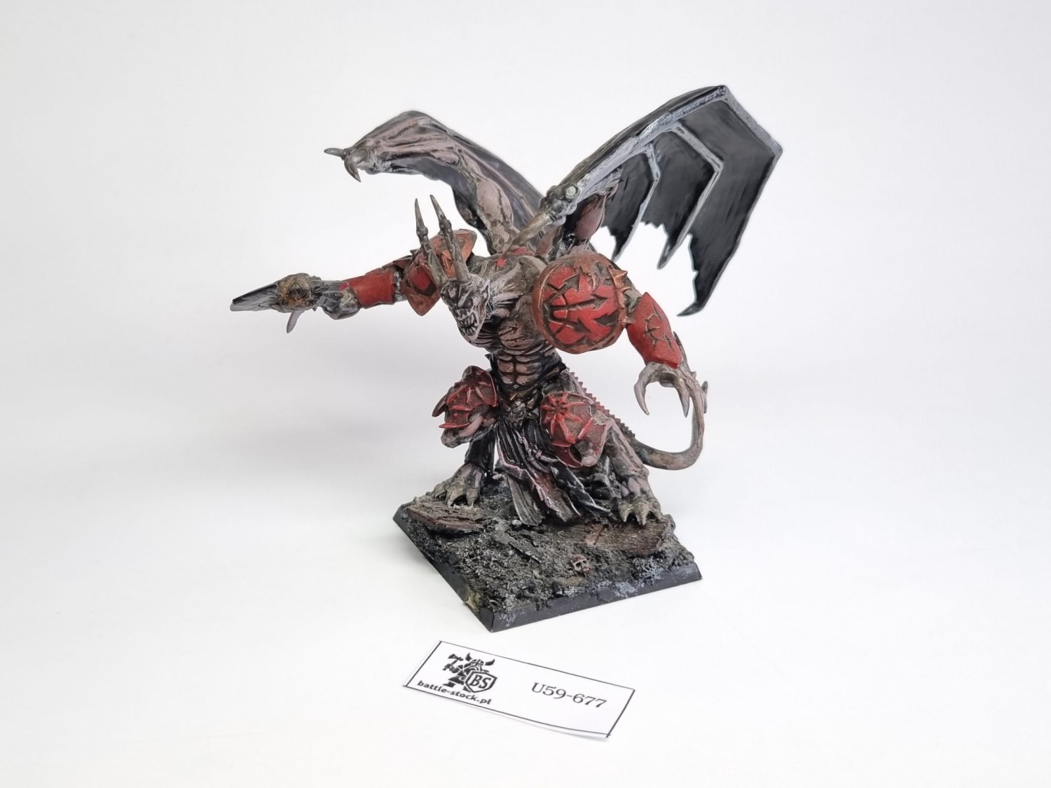 WFB chaos deamon prince lekko uszkodzony