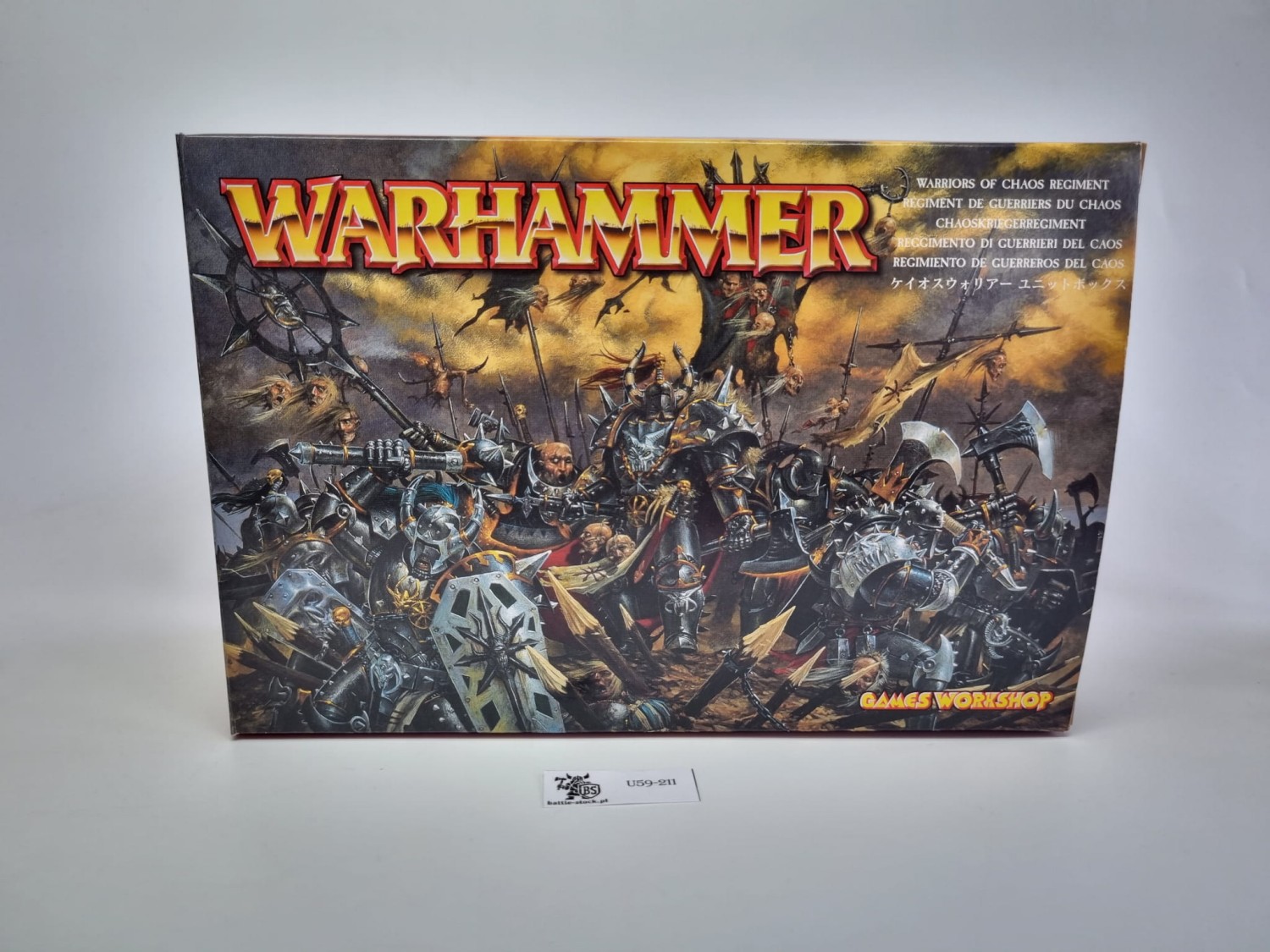 WFB chaos box warriors of chaos regiement