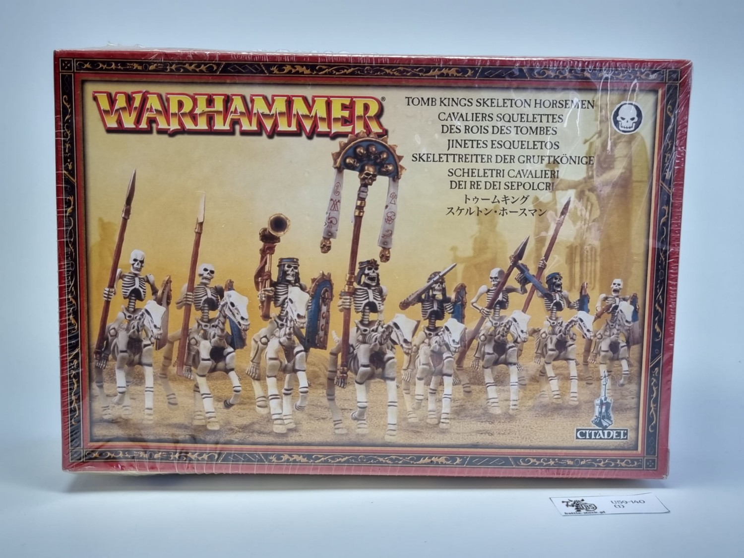 WFB tomb kings skeletons horseman