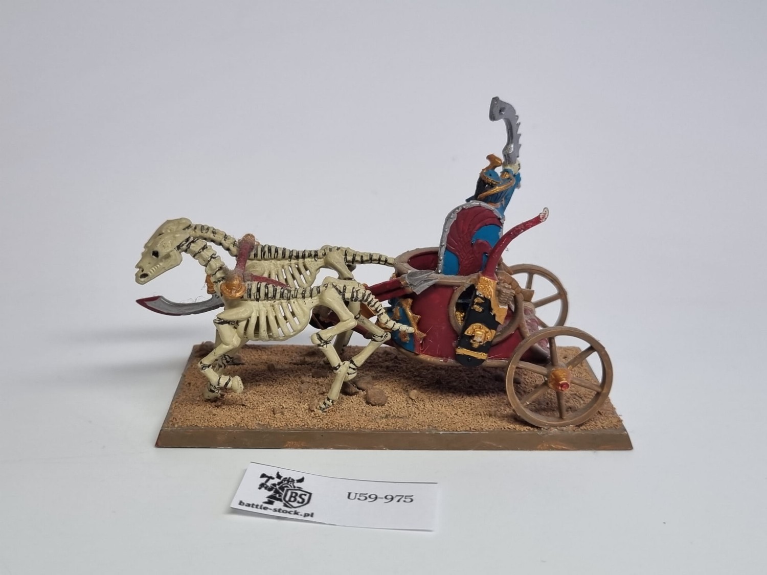 tomb king na chariocie