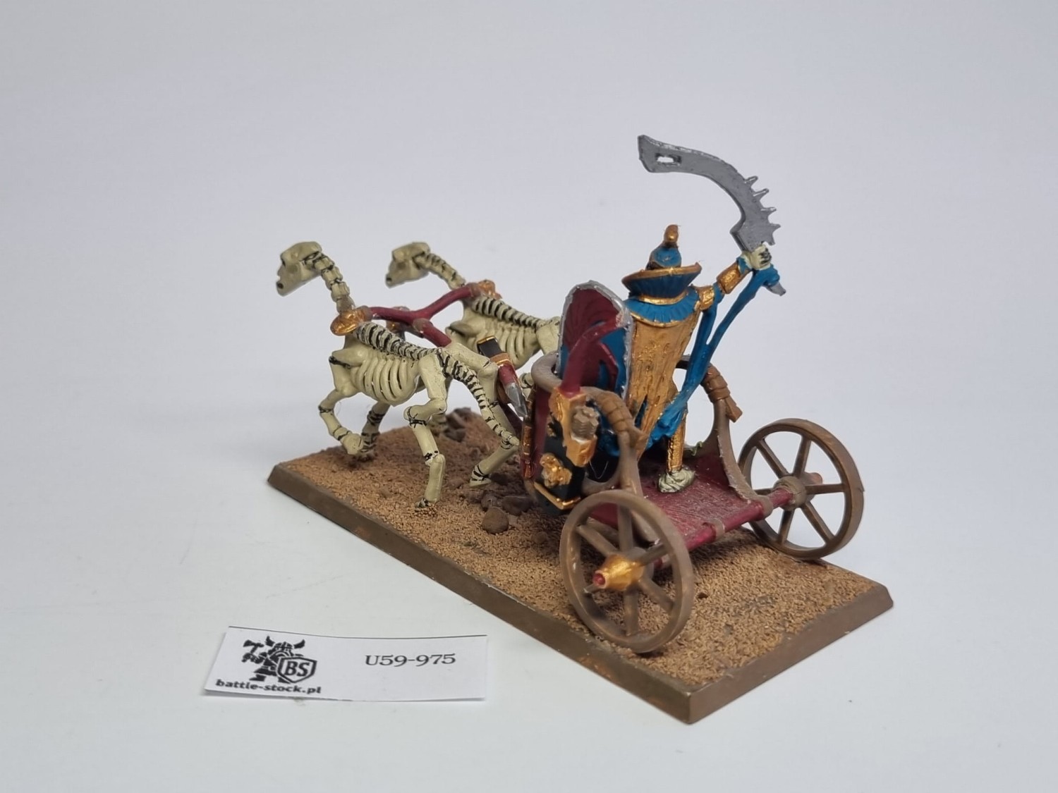 tomb king na chariocie