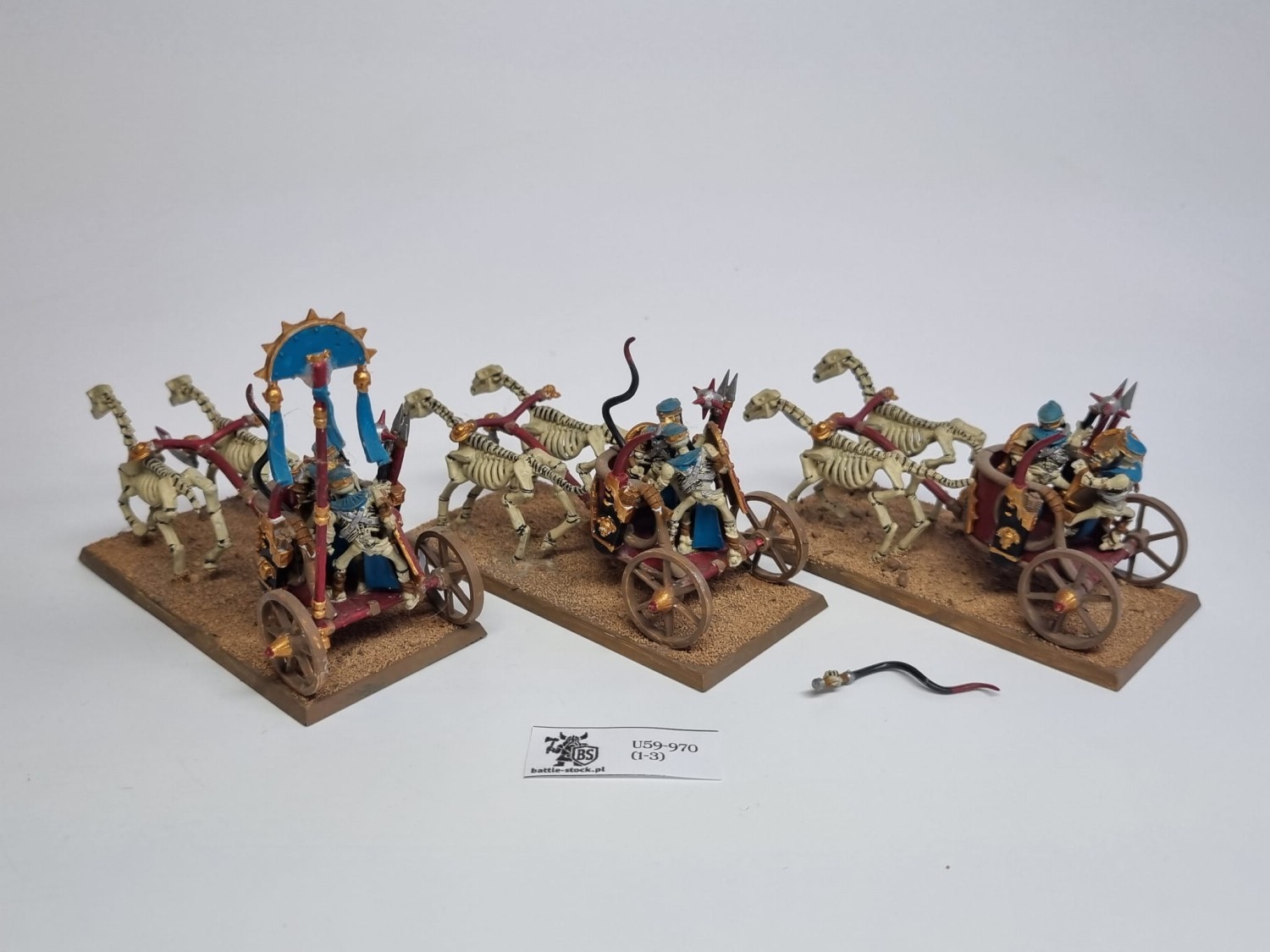 tomb kings chariot uszkodzone