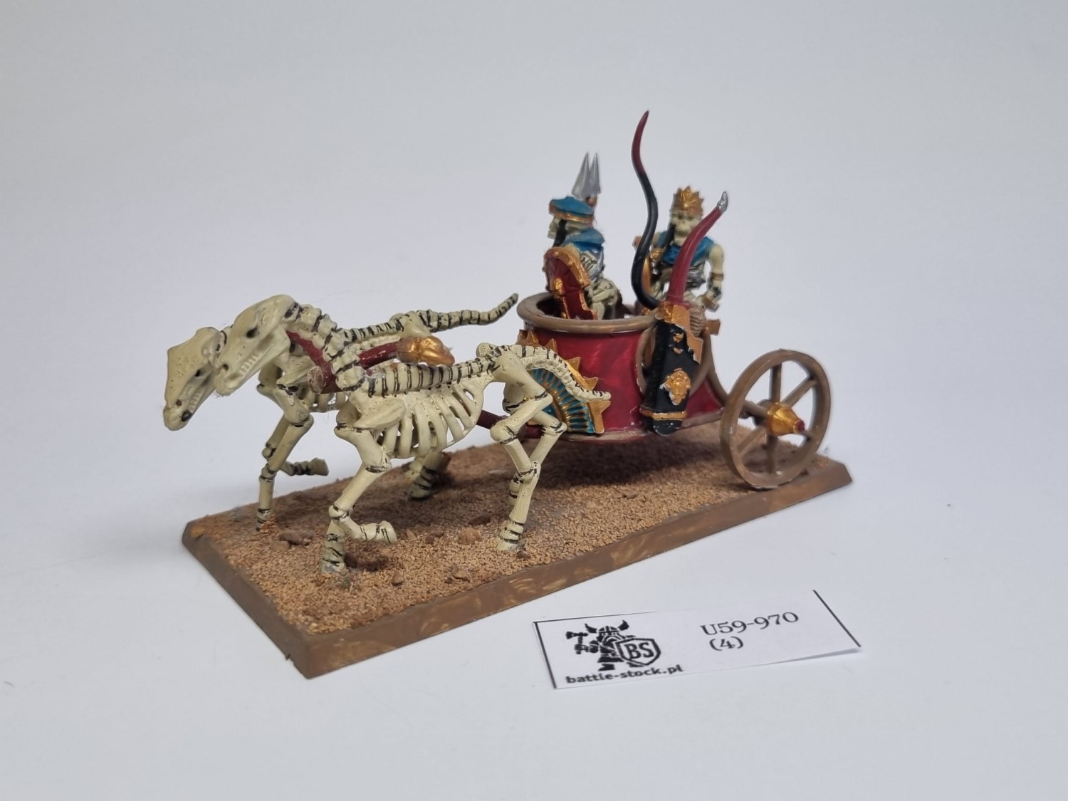 tomb kings chariot uszkodzony