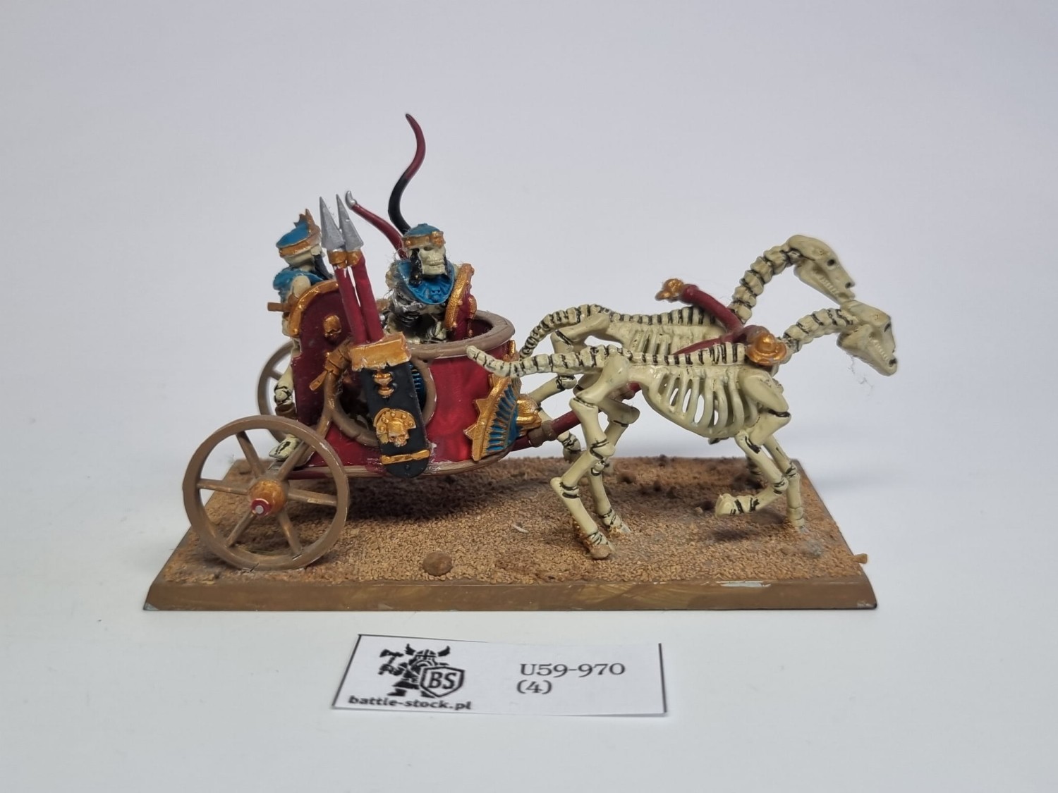 tomb kings chariot uszkodzony