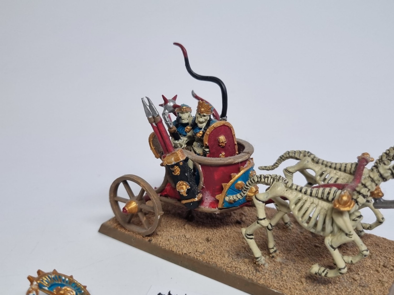 tomb kings chariot uszkodzony