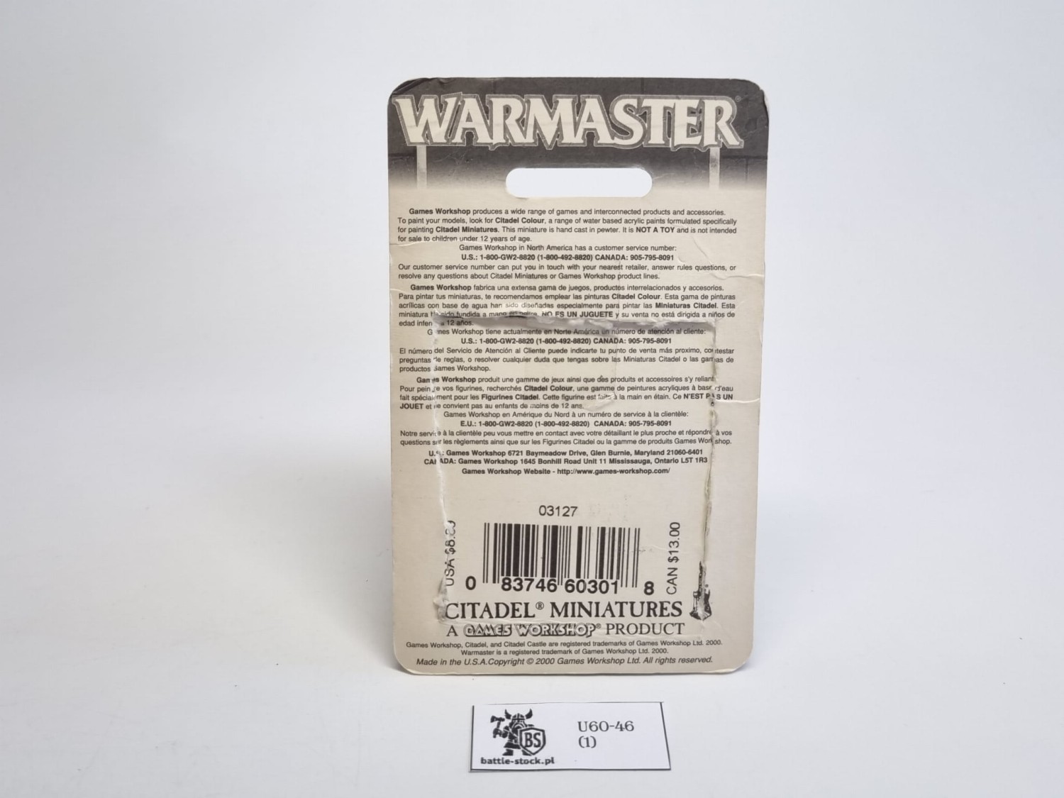 warmaster blister HE characters