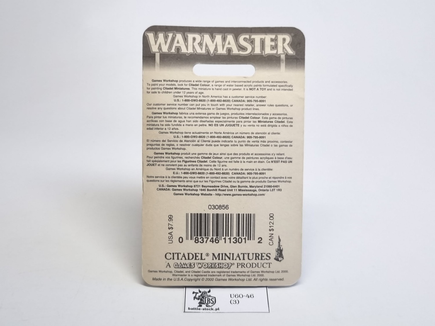 warmaster blister HE elf hero on giant eagle