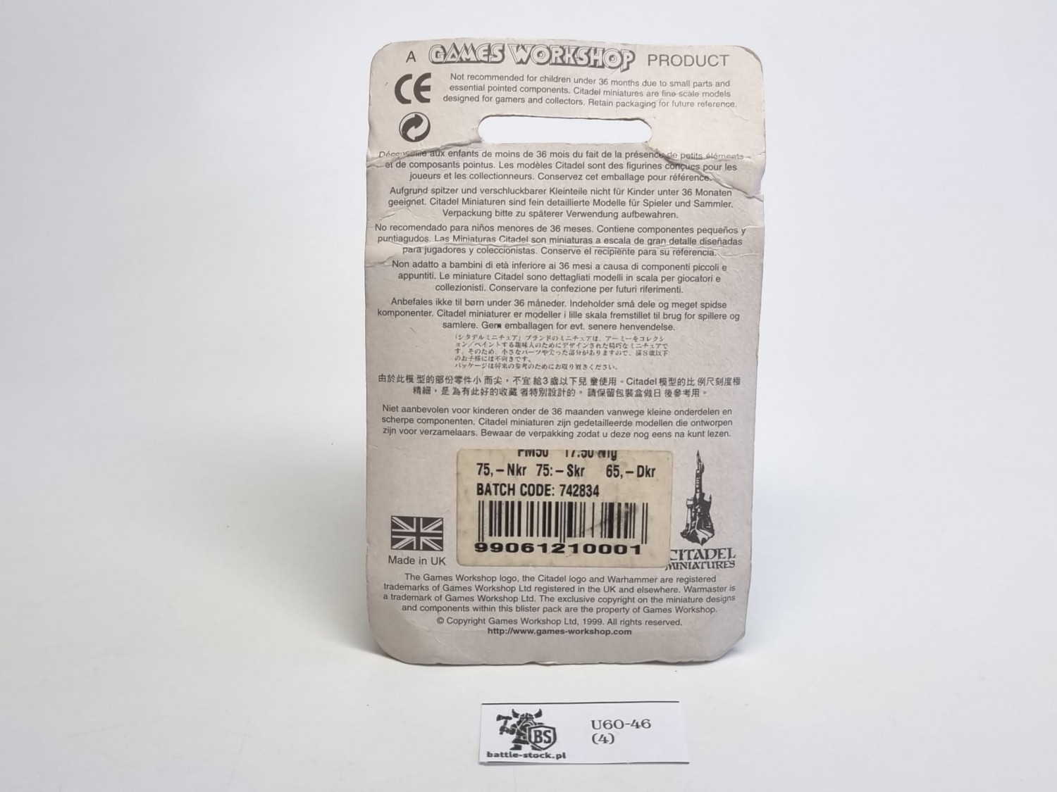 warmaster blister HE spearmen