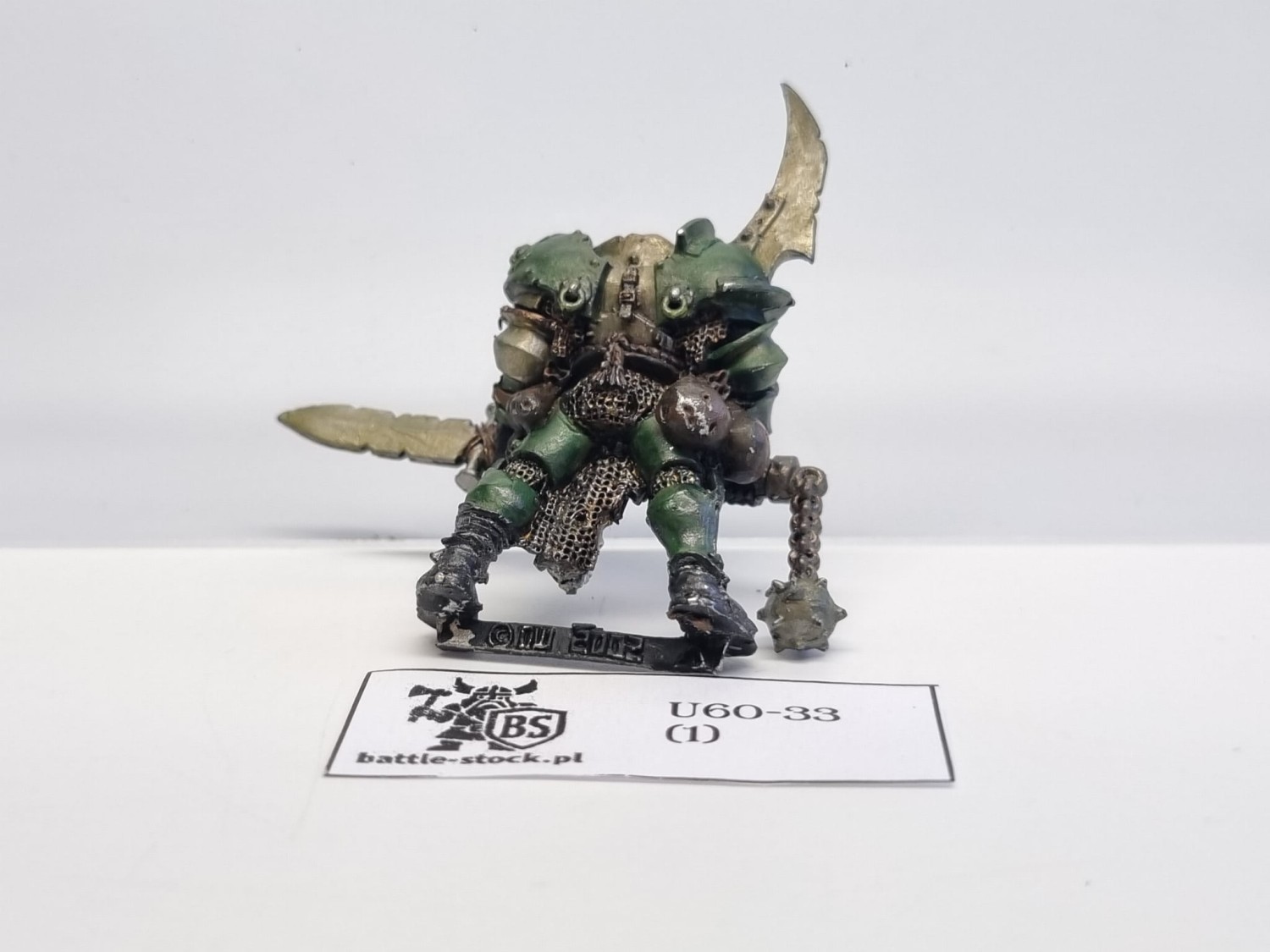 WFB chaos champion of nurgle