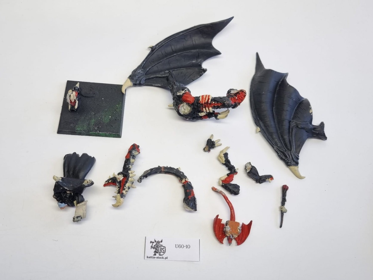 WFB zacharias on zombie dragon (brak 2 kolcy)
