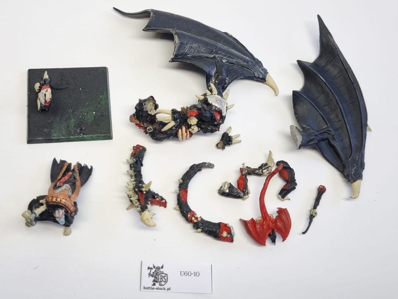 WFB zacharias on zombie dragon (brak 2 kolcy)