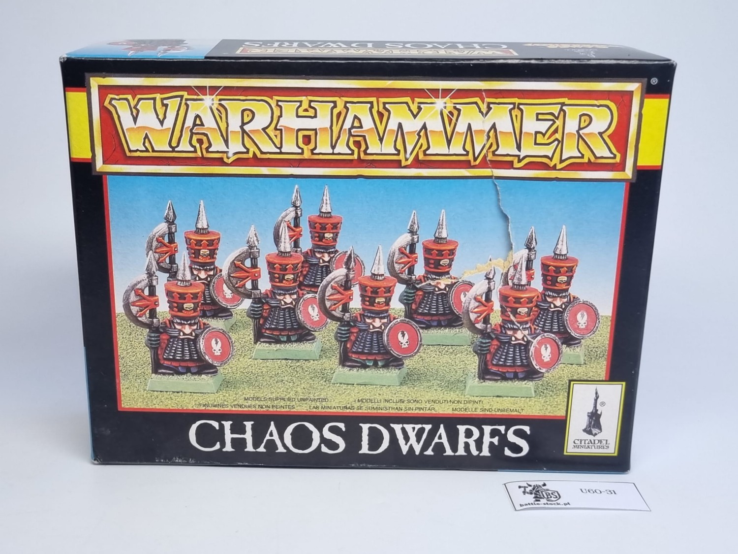 WFB chaos dwarfs plastik zestaw