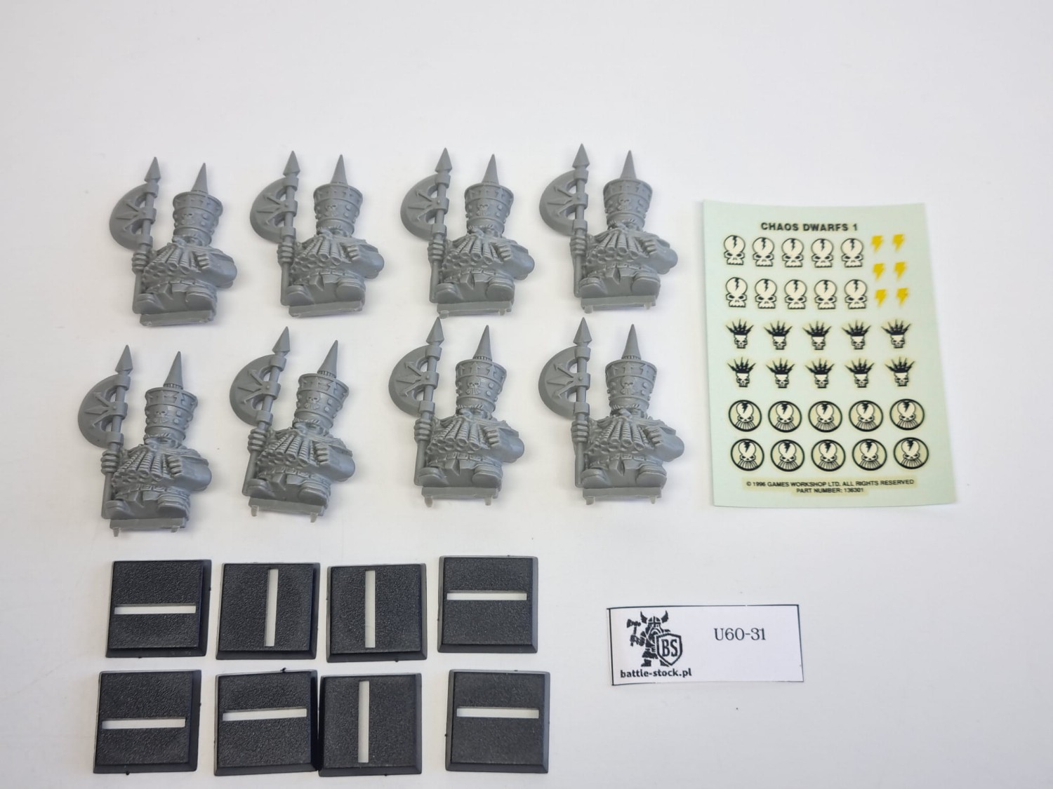 WFB chaos dwarfs plastik zestaw